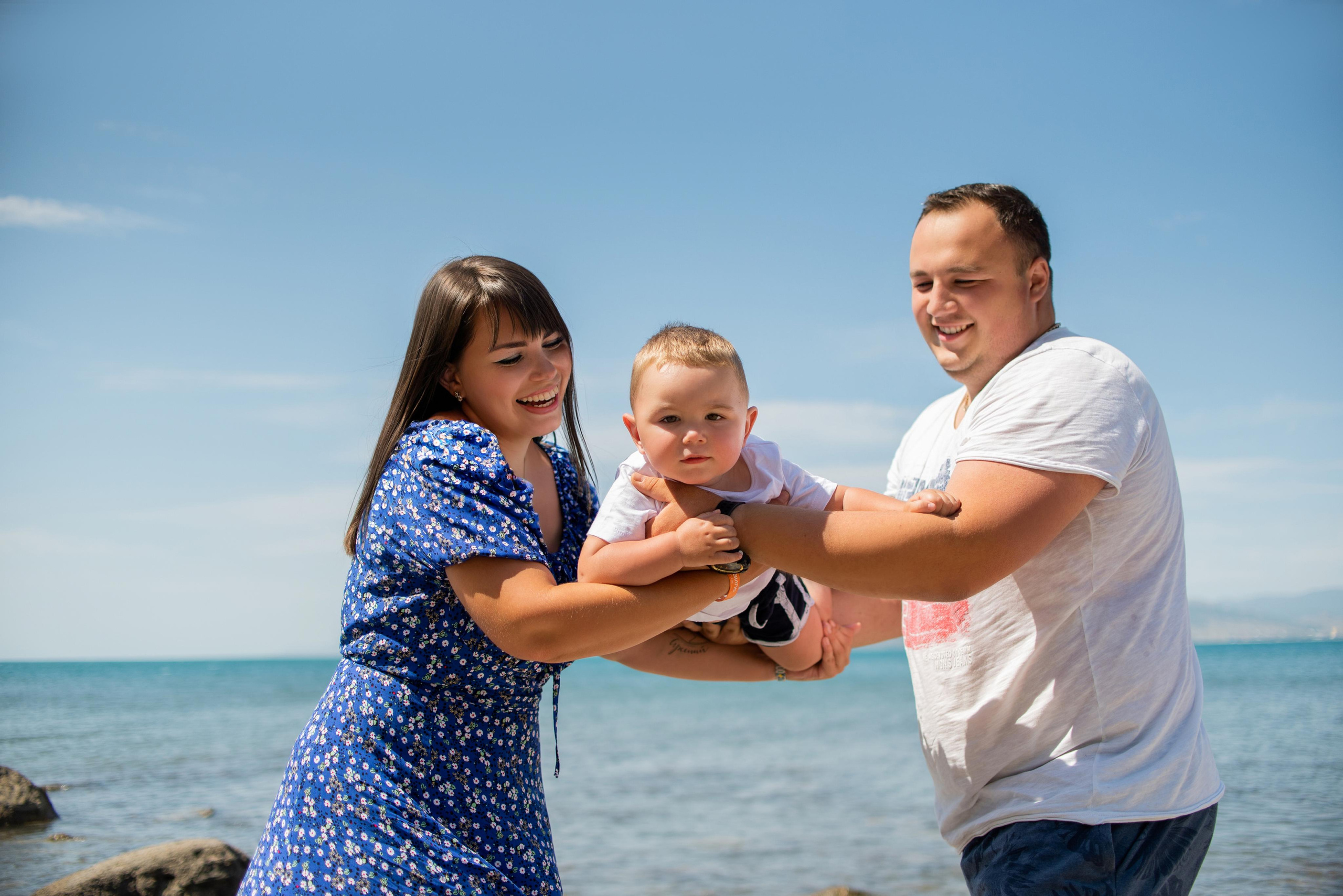Юлия, Артём и Арсений. Семейный и свадебный фотограф в Феодосии и Коктебеле