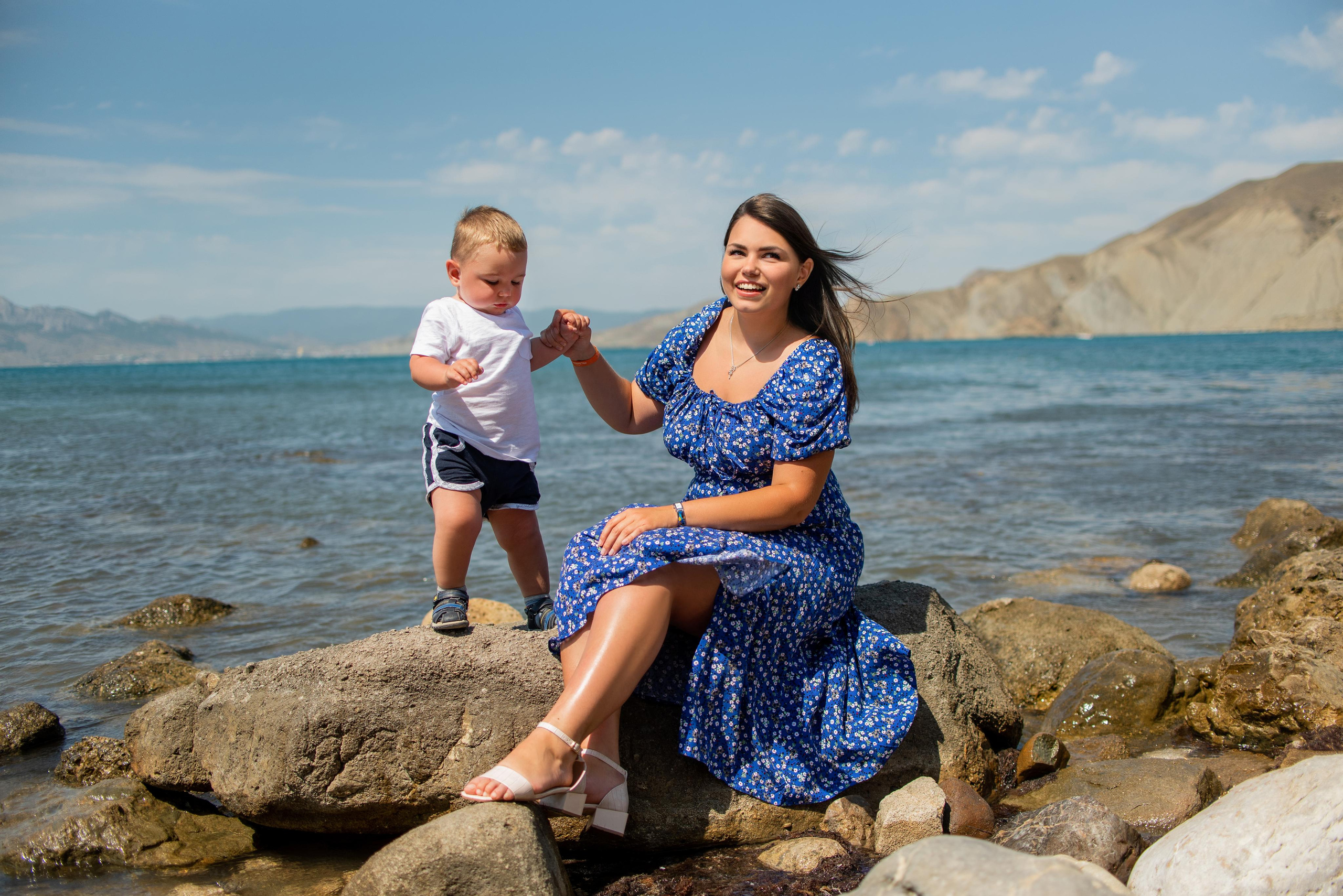 Юлия, Артём и Арсений. Семейный и свадебный фотограф в Феодосии и Коктебеле