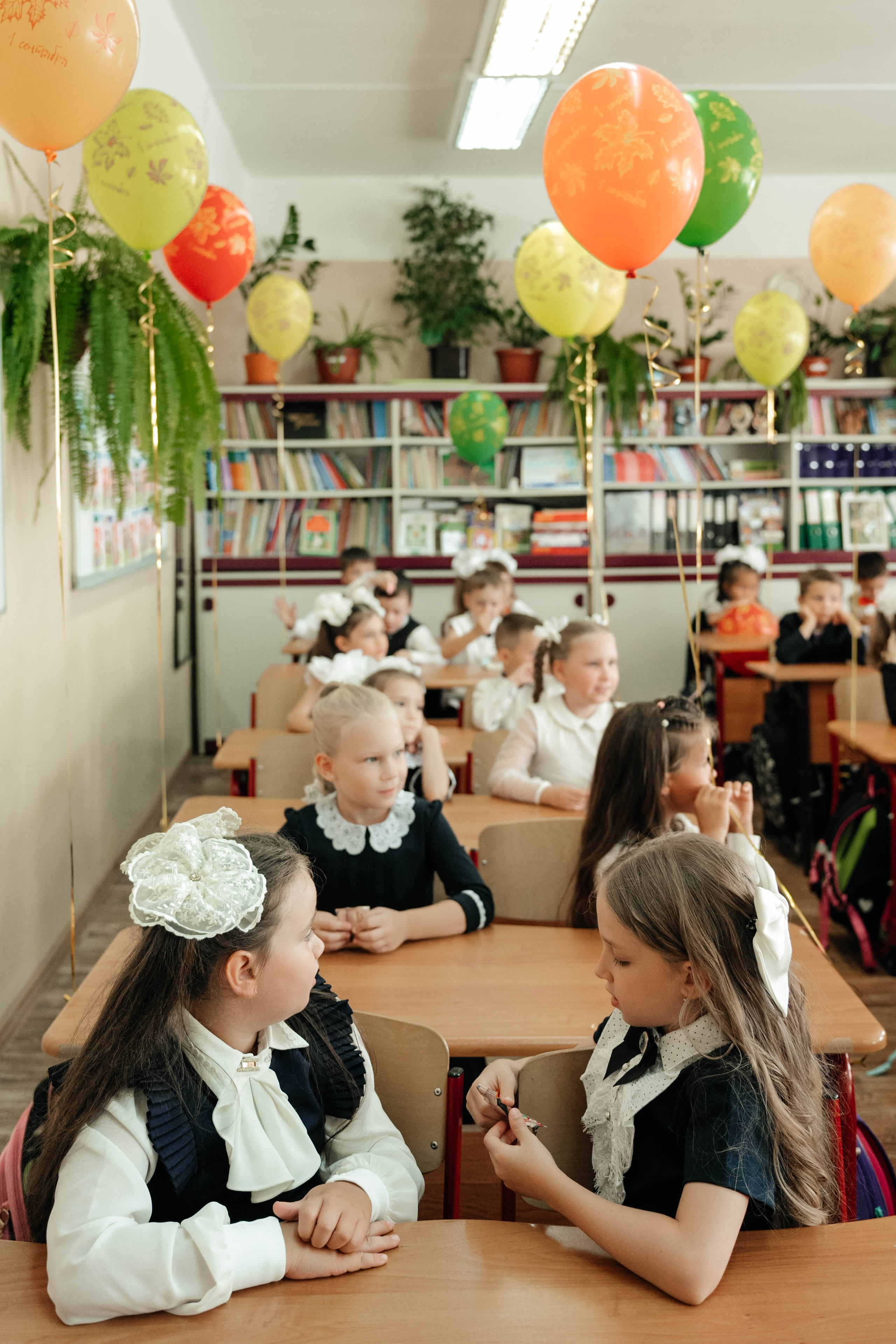 1 сентября, 1-й класс. Свадебный фотограф Москва Александра Аверкова