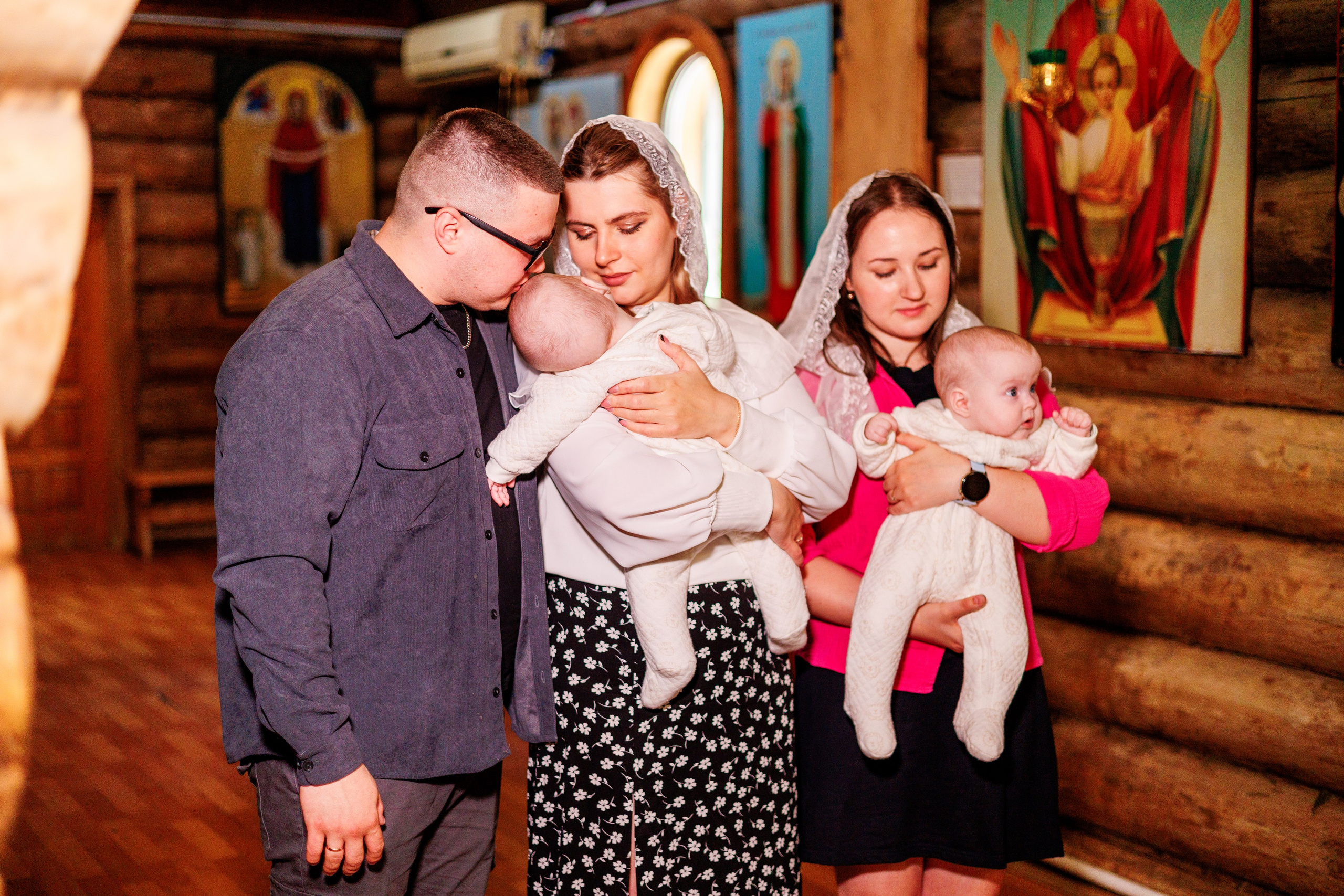 Крещение близняшек. Свадебный и семейный фотограф в Армавире