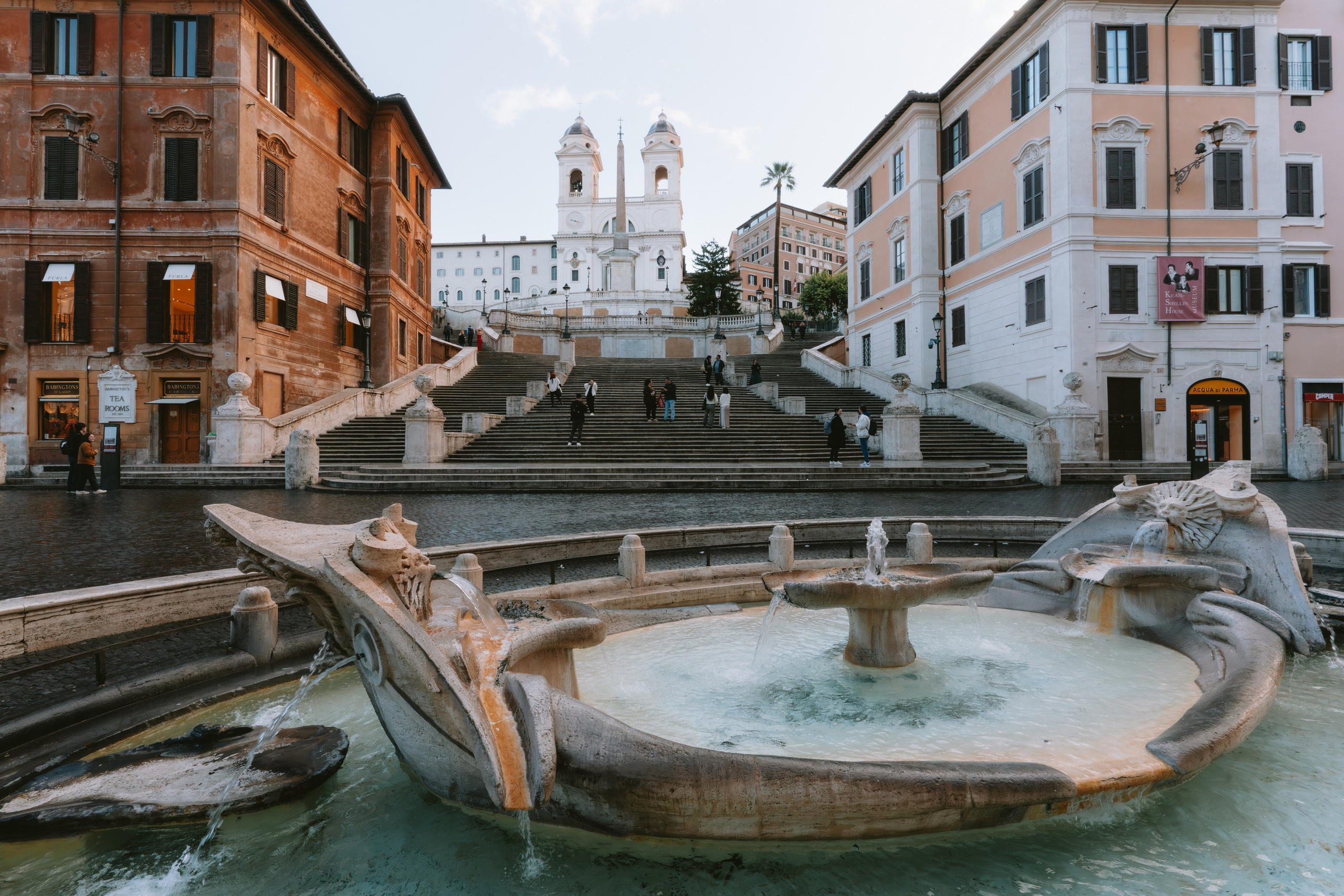 Испанская лестница, Рим