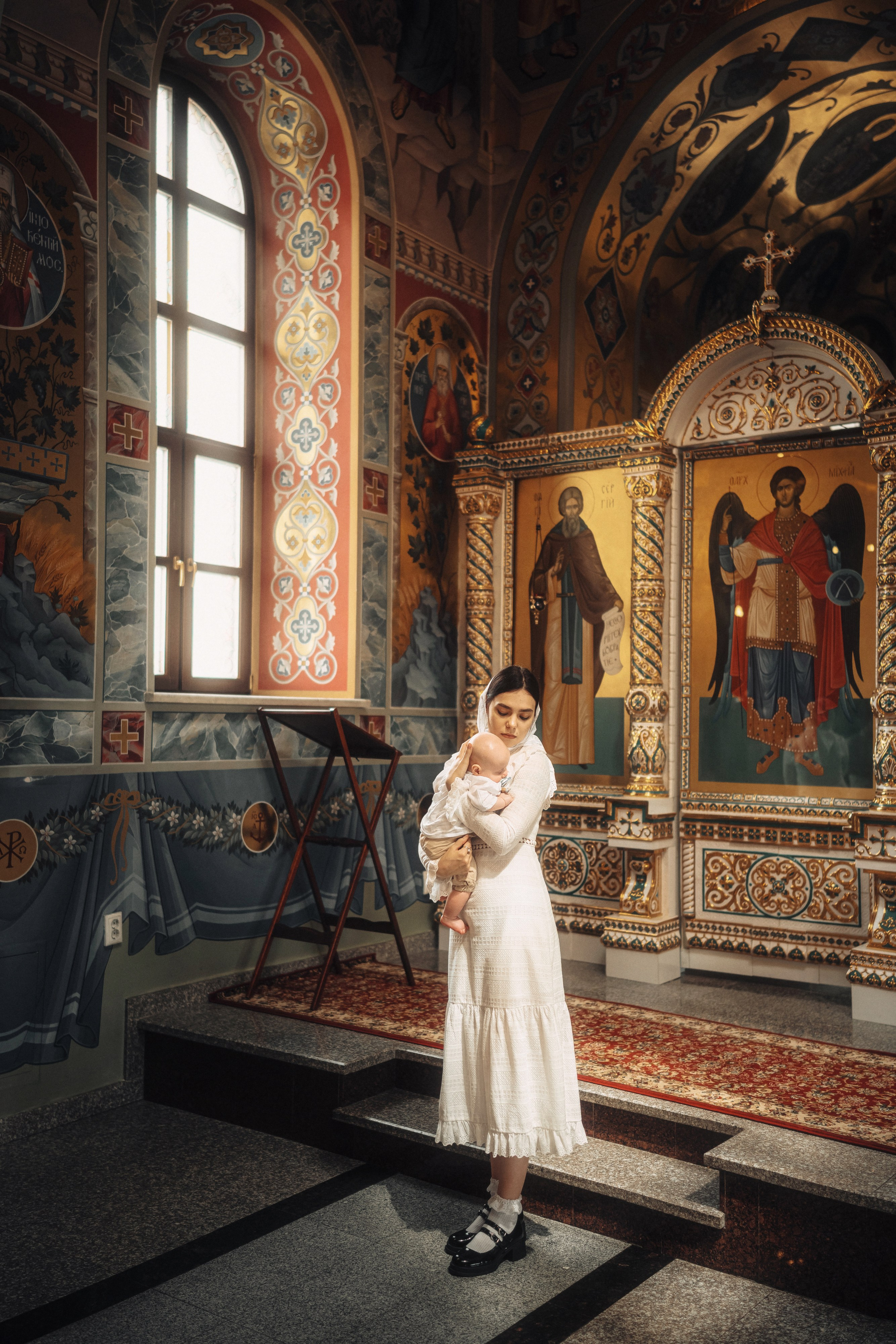 Крещение в храме Всецарица. Свадебный и репортажный фотограф в Воронеже Роман Янко