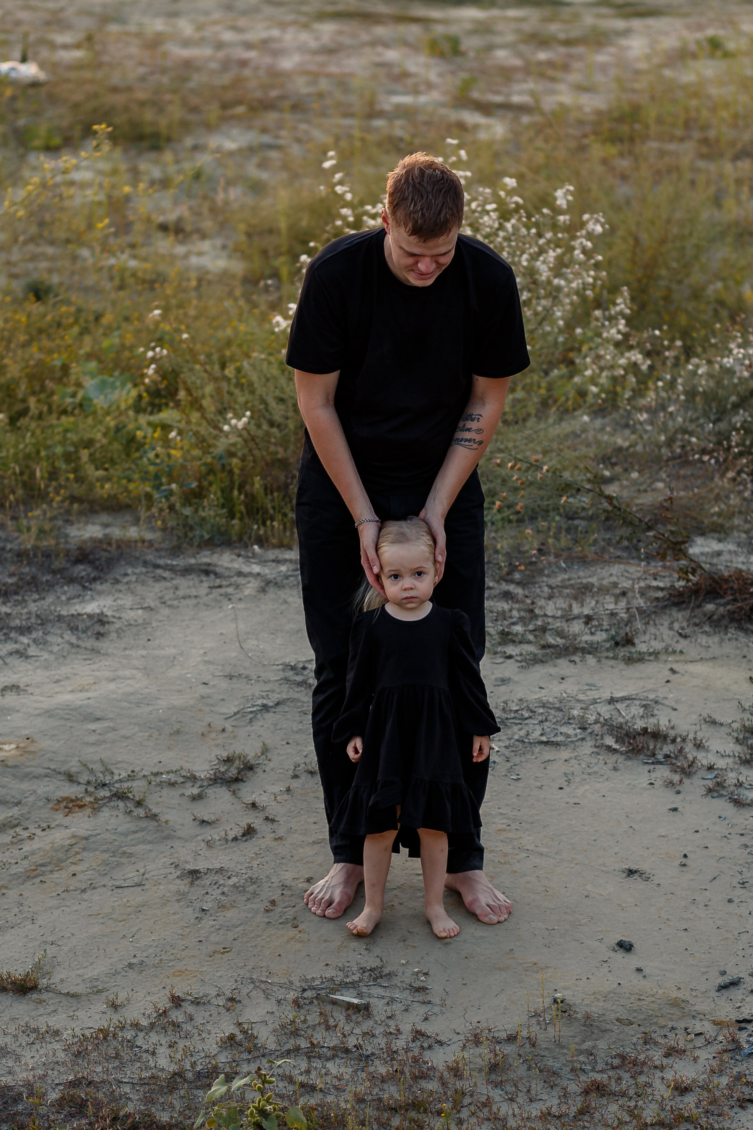 Закат в карьере. Семейный фотограф в Саратове Юлия Охотникова