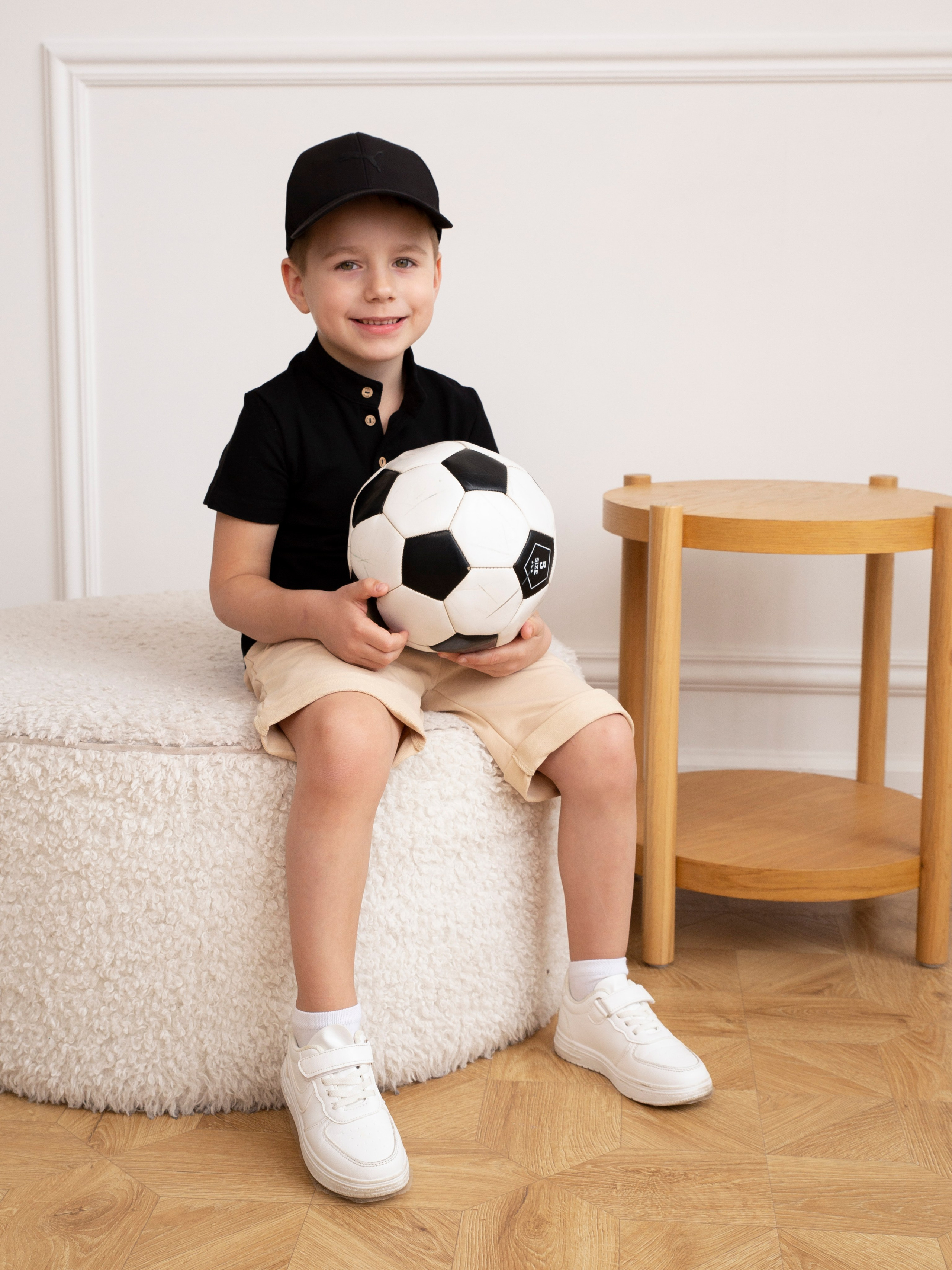 Детская съемка на циклораме и в интерьере