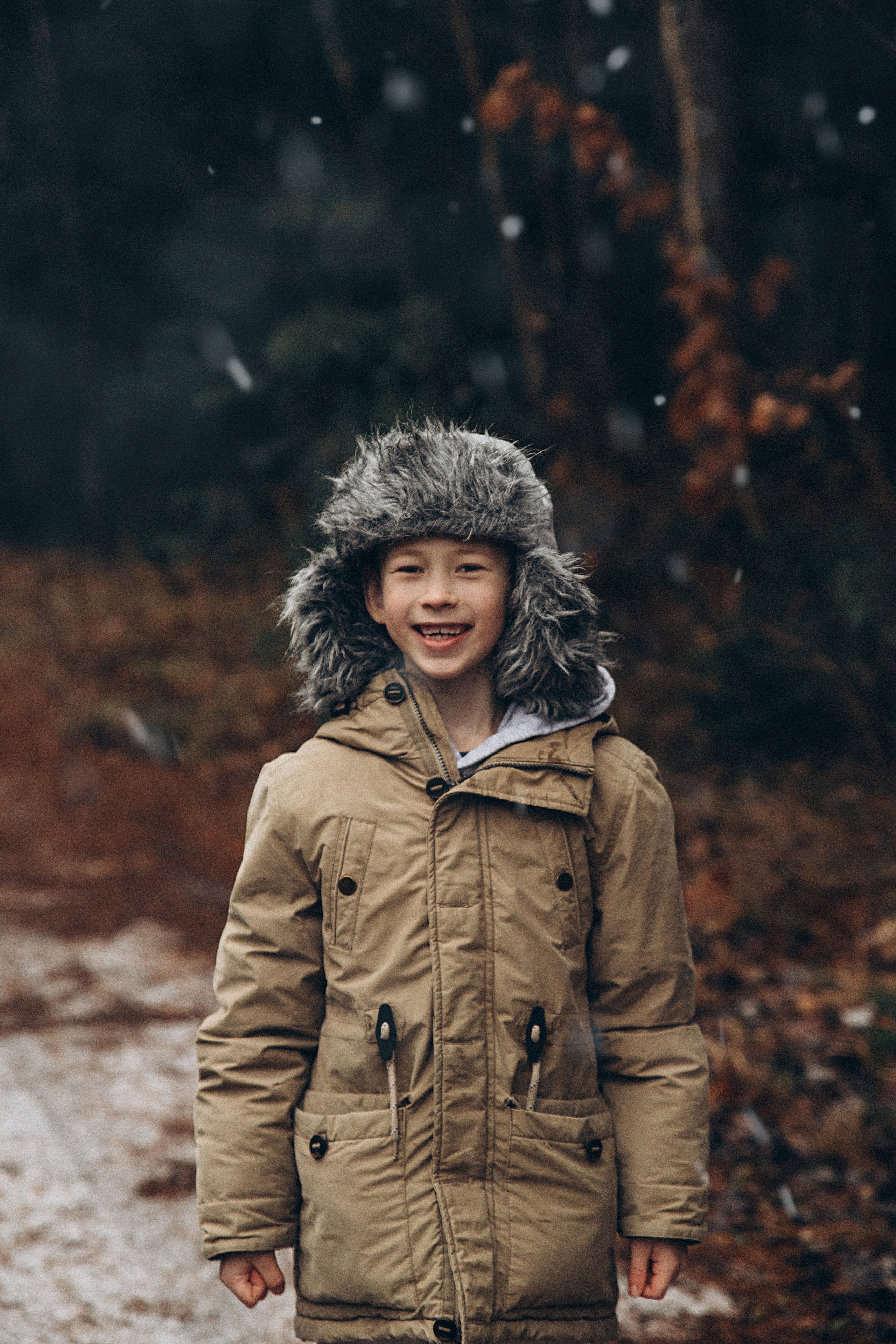 Елка в лесу. Репортажный и детский фотограф в Минске