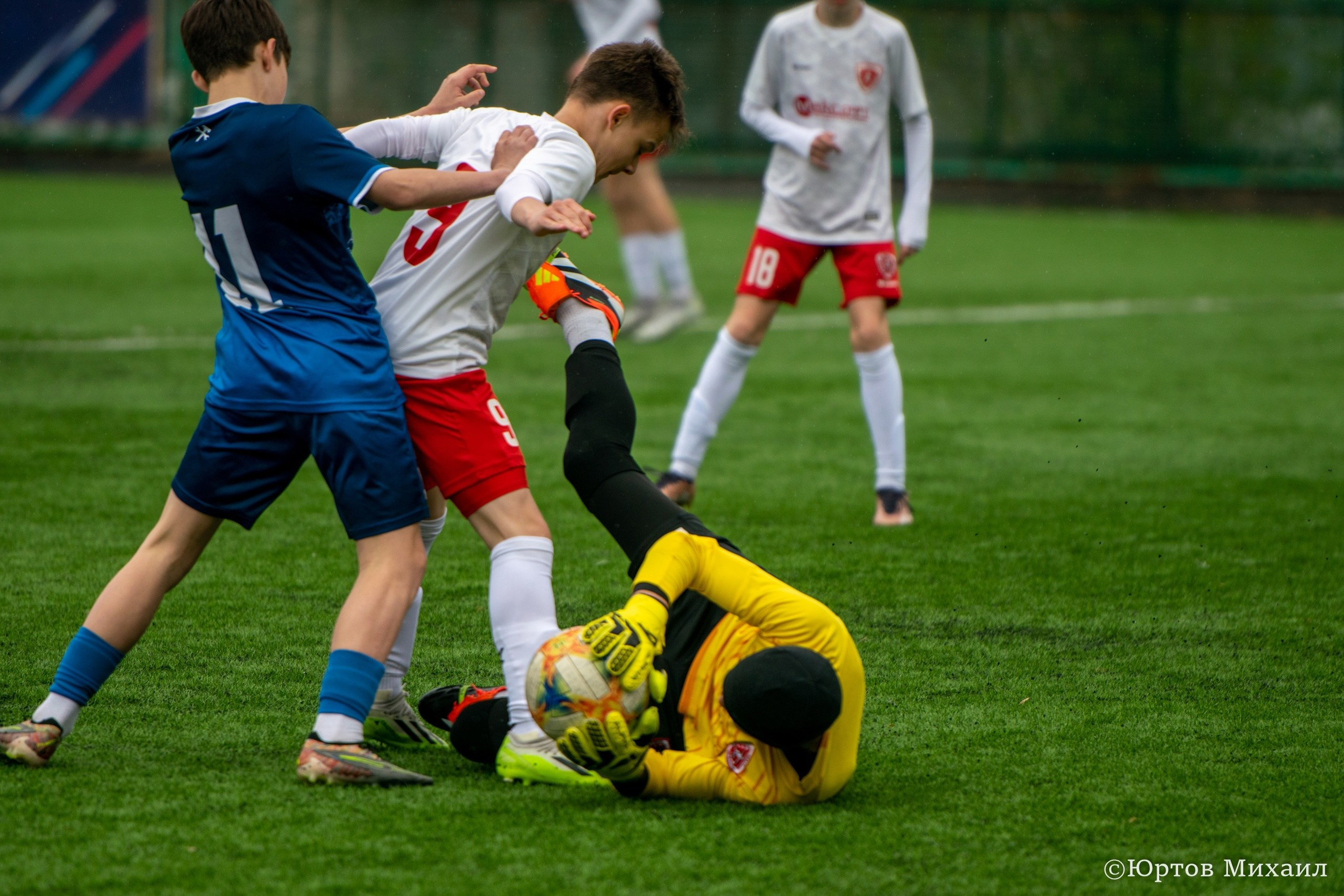 Футбол. Спортивный фотограф Михаил Юртов