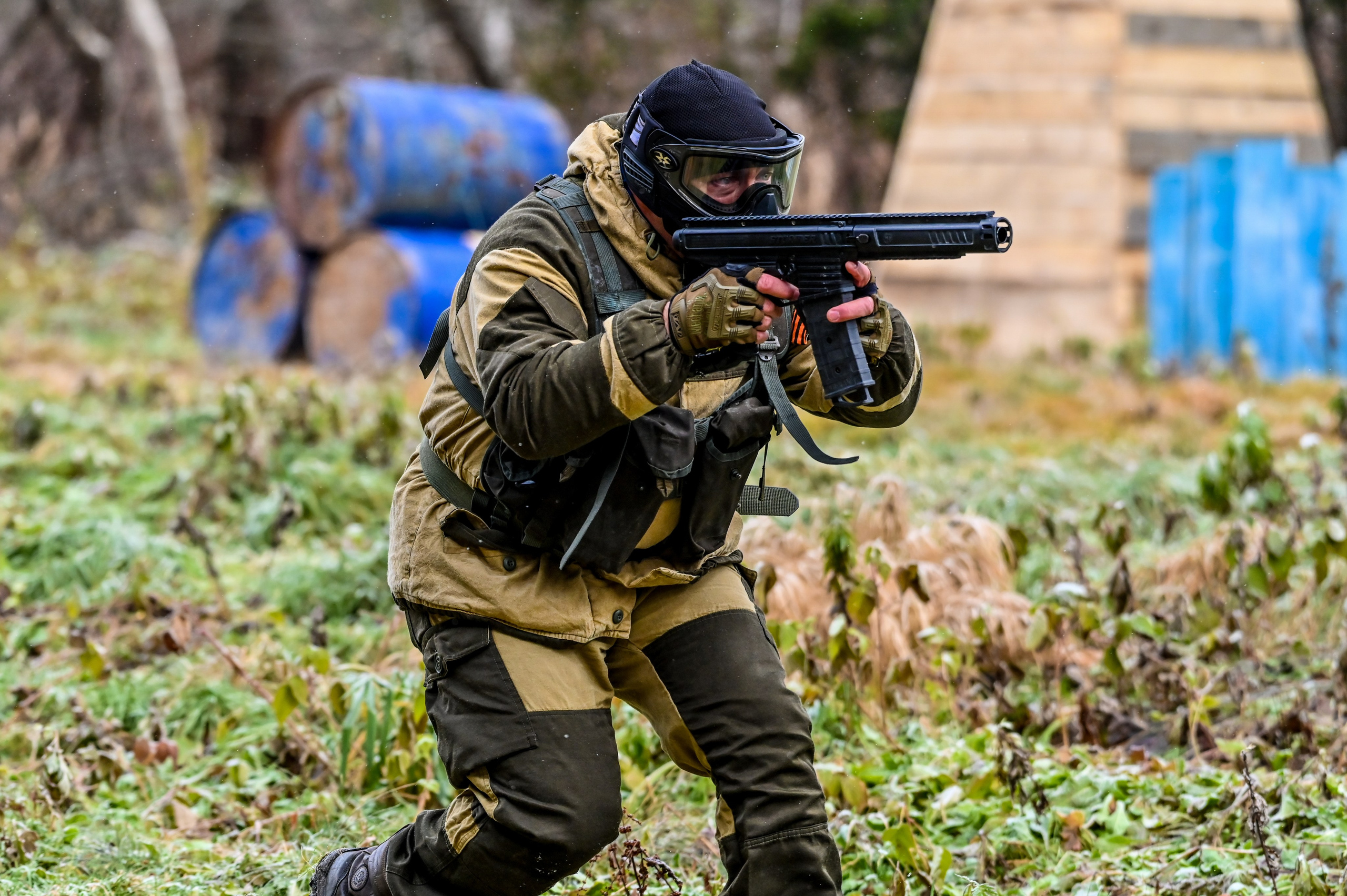 Пейнтбол. Фоторепортажи Сахалина