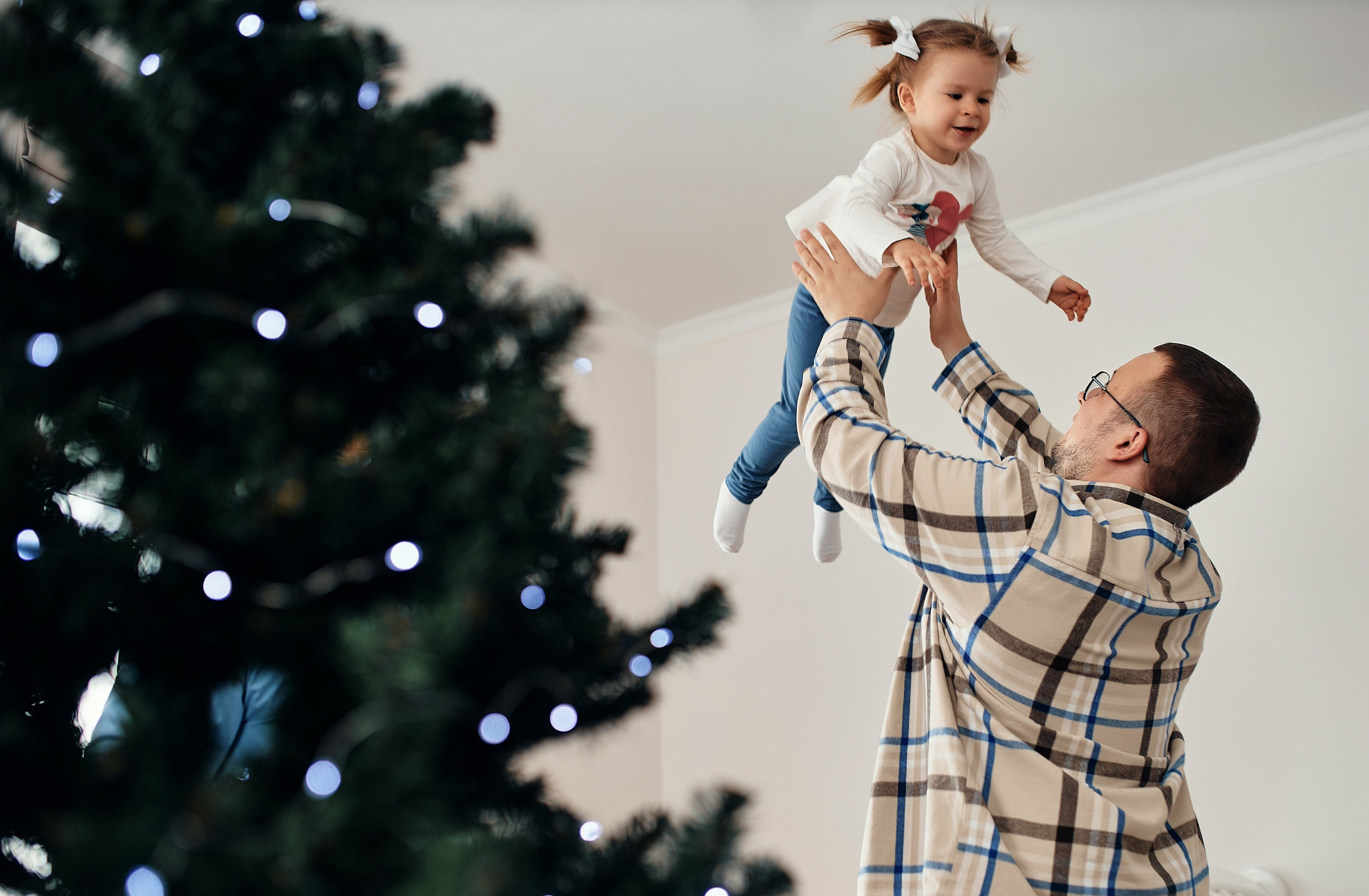 Домашняя новогодняя фотосессия. Семейный и репортажной фотограф в Красноярске и Москве Виктор Бабинцев