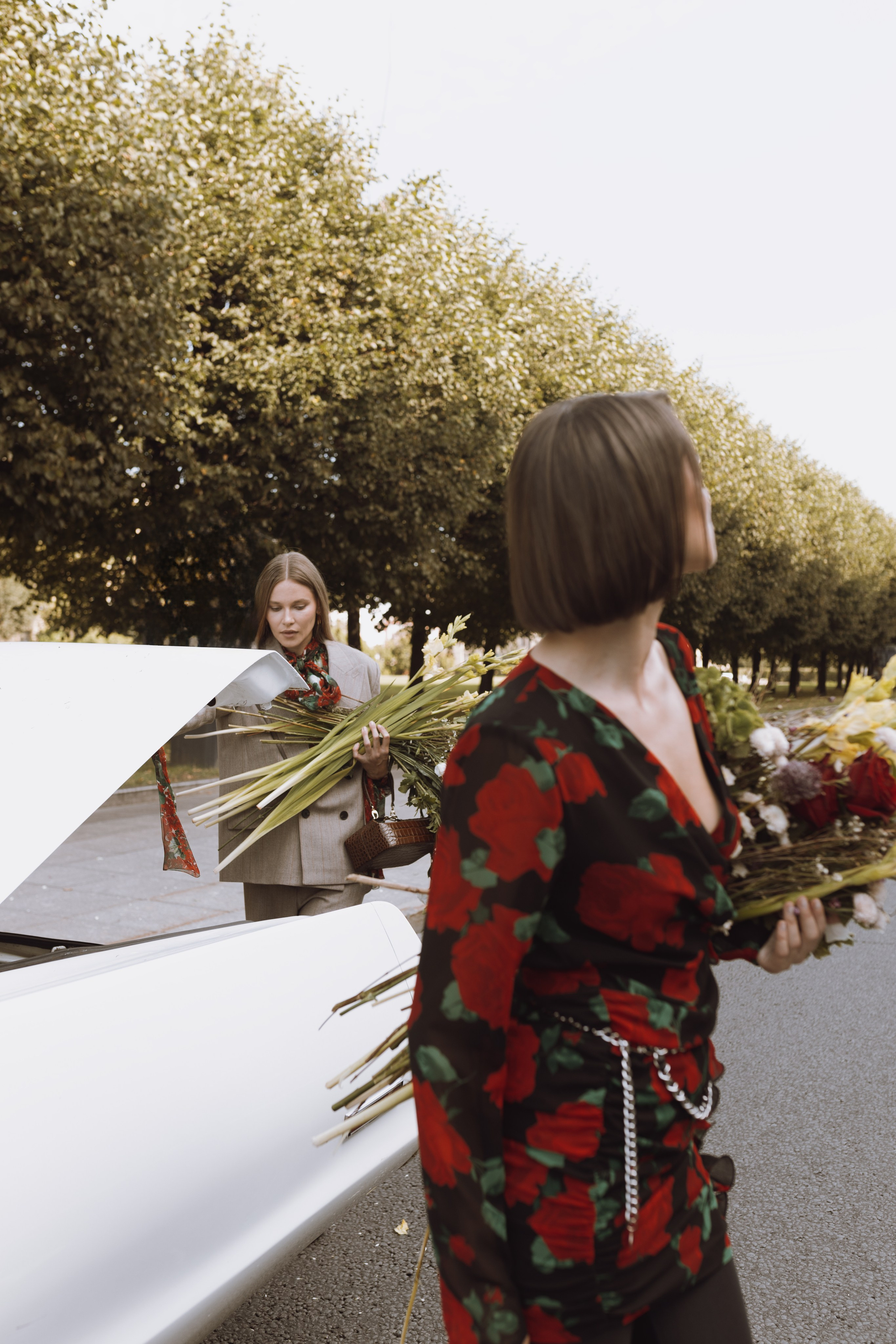 К цветам…. Fashion Фотограф в СПб Yana Kochkina