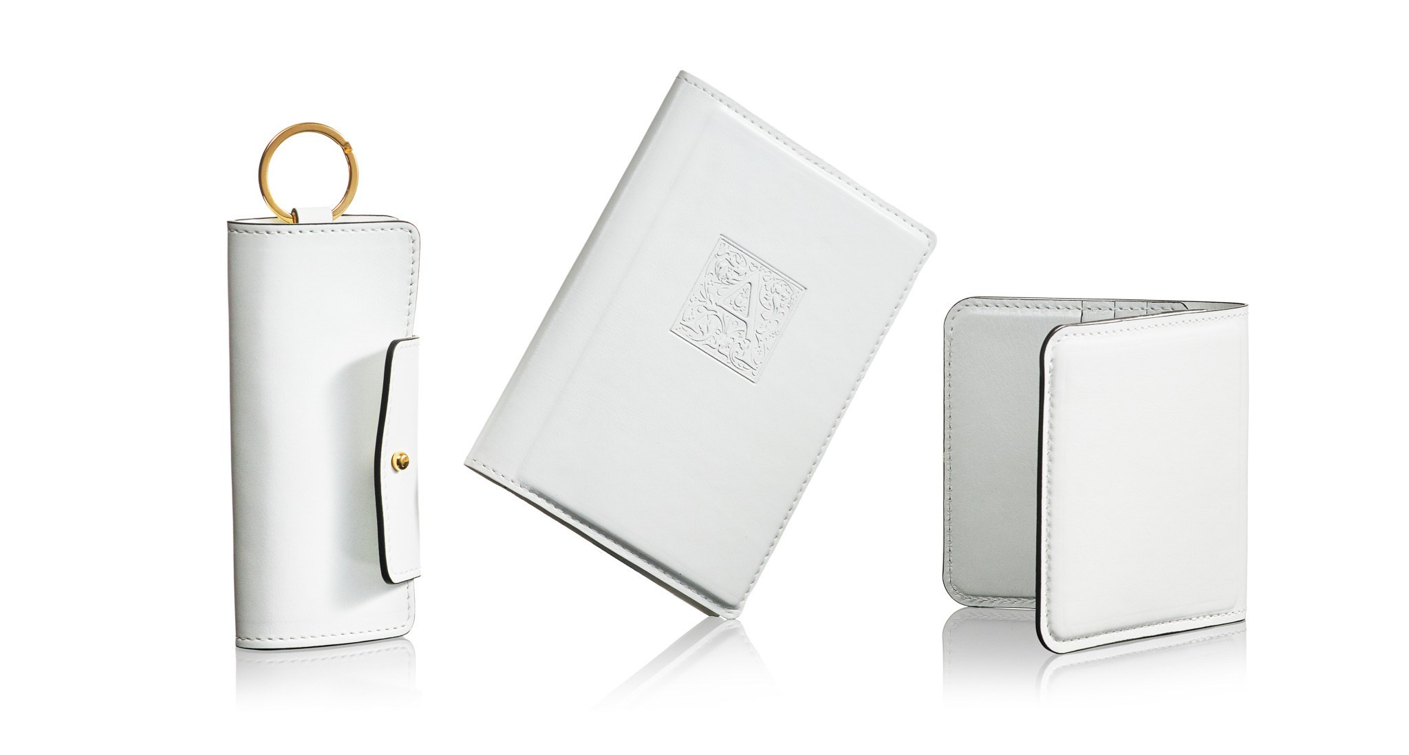 White leather accessories - photographer Andrey Dunin