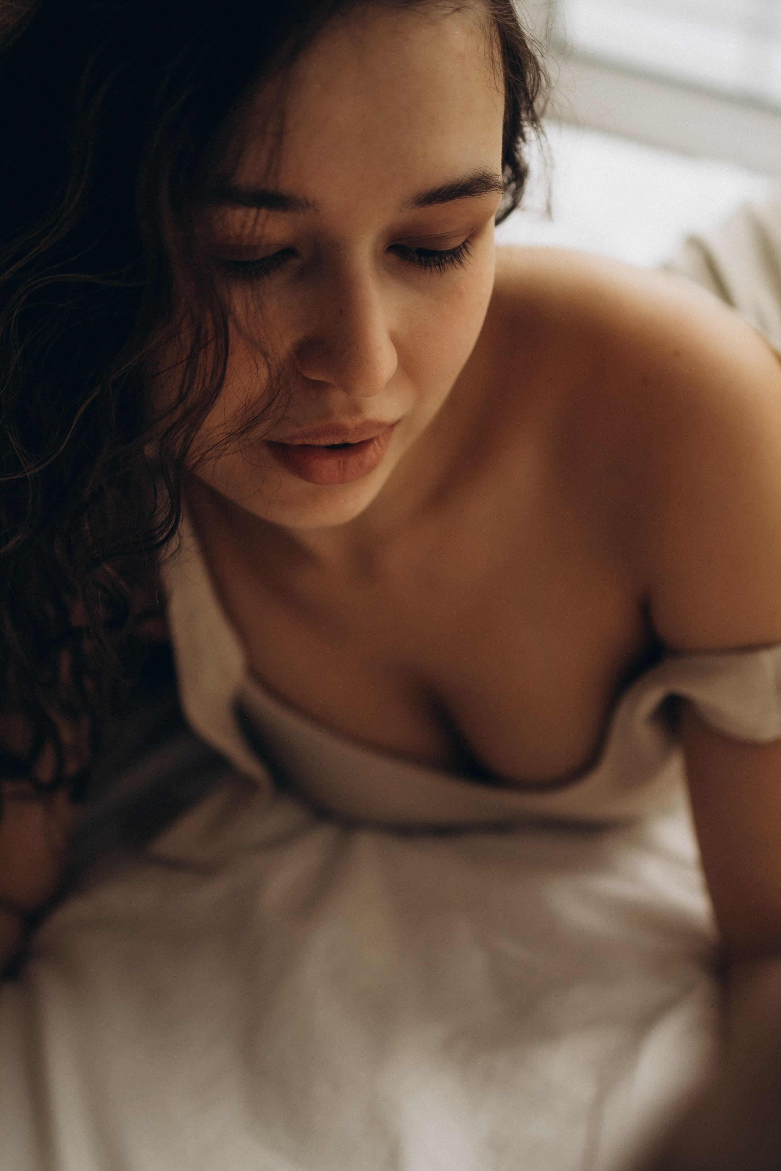 Регина и малыш Дима. Семейный, домашний, ньюборн фотограф Москва Цветкова Елизавета