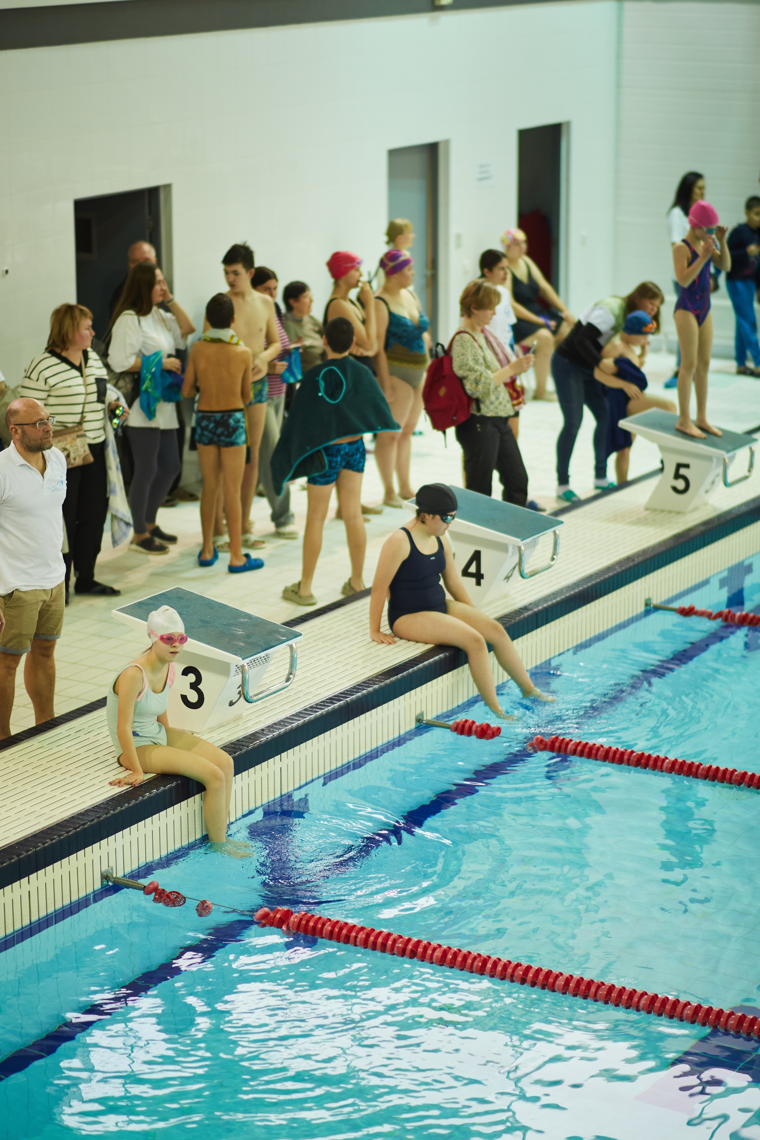 Особенный заплыв, Аксай, дворец спорта. Фотограф Зиновьев Михаил. Фотограф Зиновьев Михаил