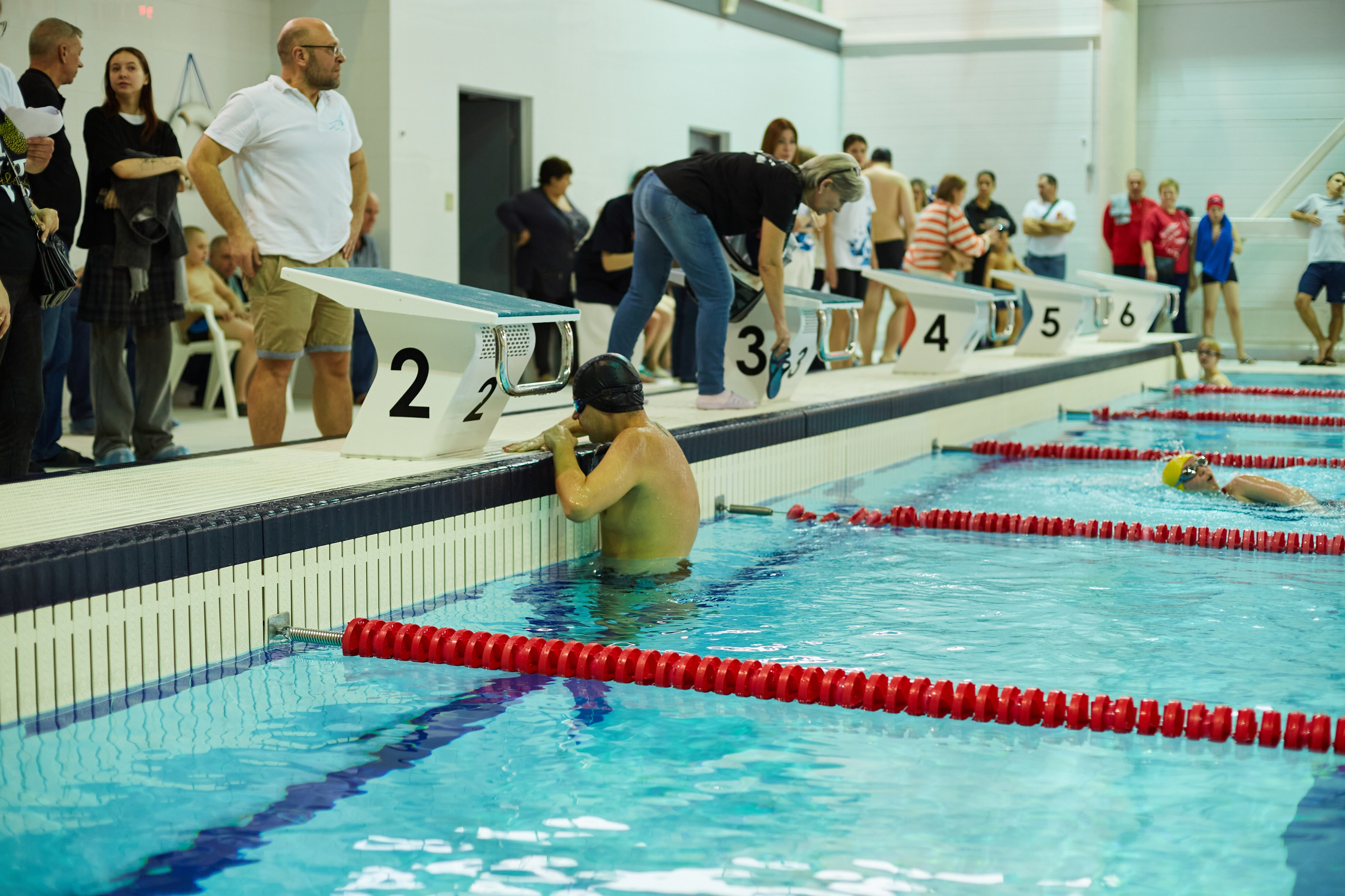 Особенный заплыв, Аксай, дворец спорта. Фотограф Зиновьев Михаил. Фотограф Зиновьев Михаил