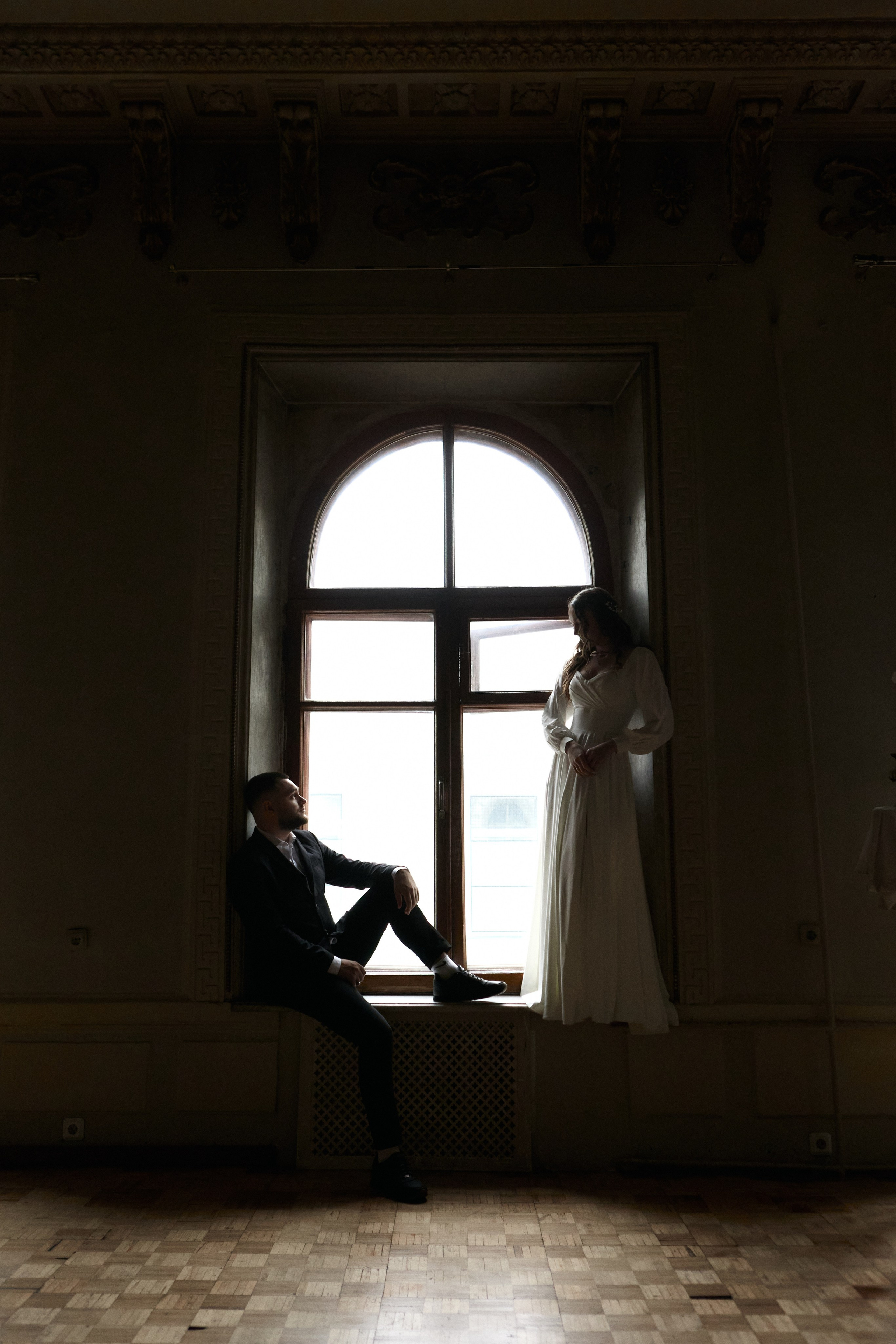 Свадебная фотосессия в студии в Москве