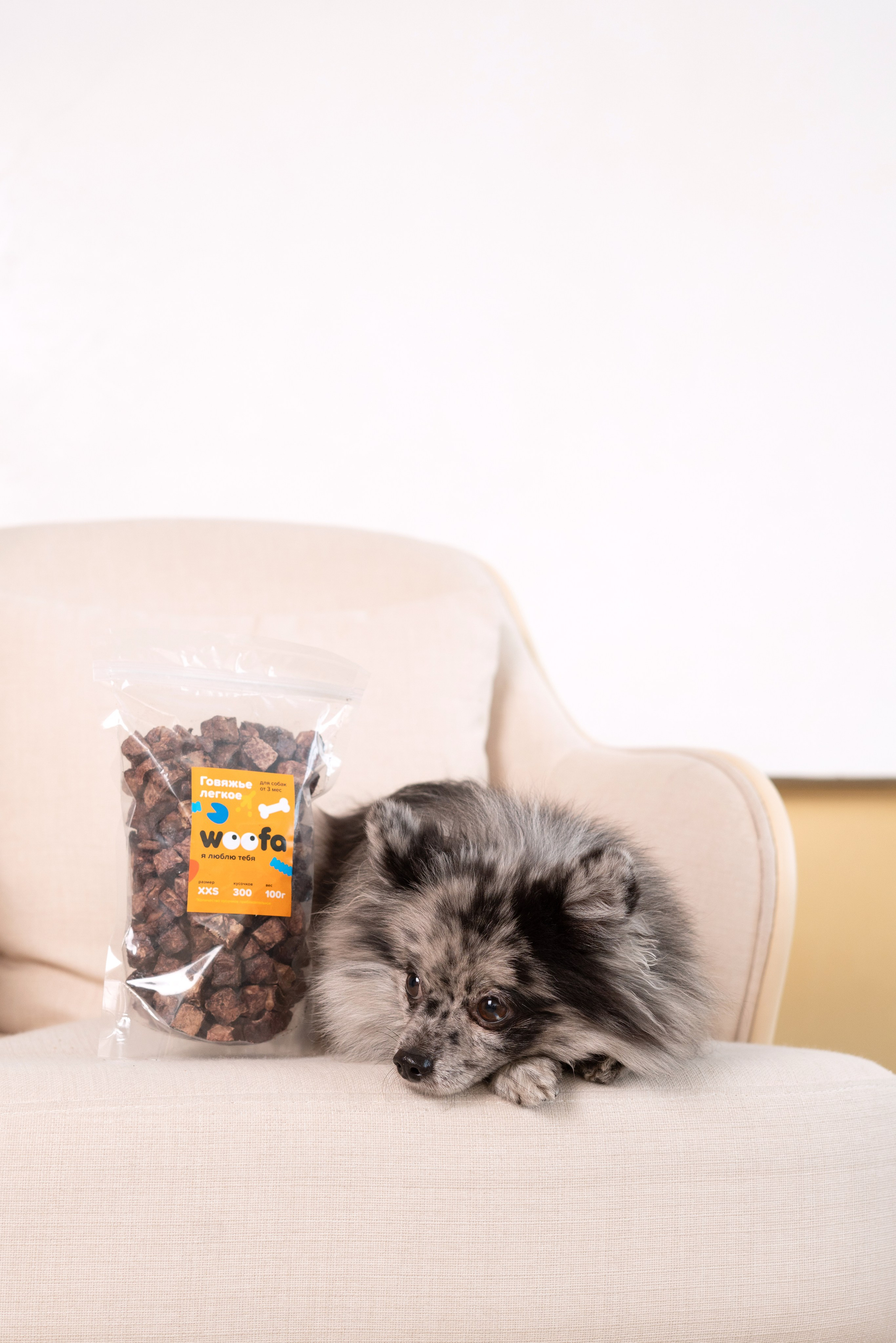 Лакомства Woofa. Фотограф анималист Осипчикова Мария