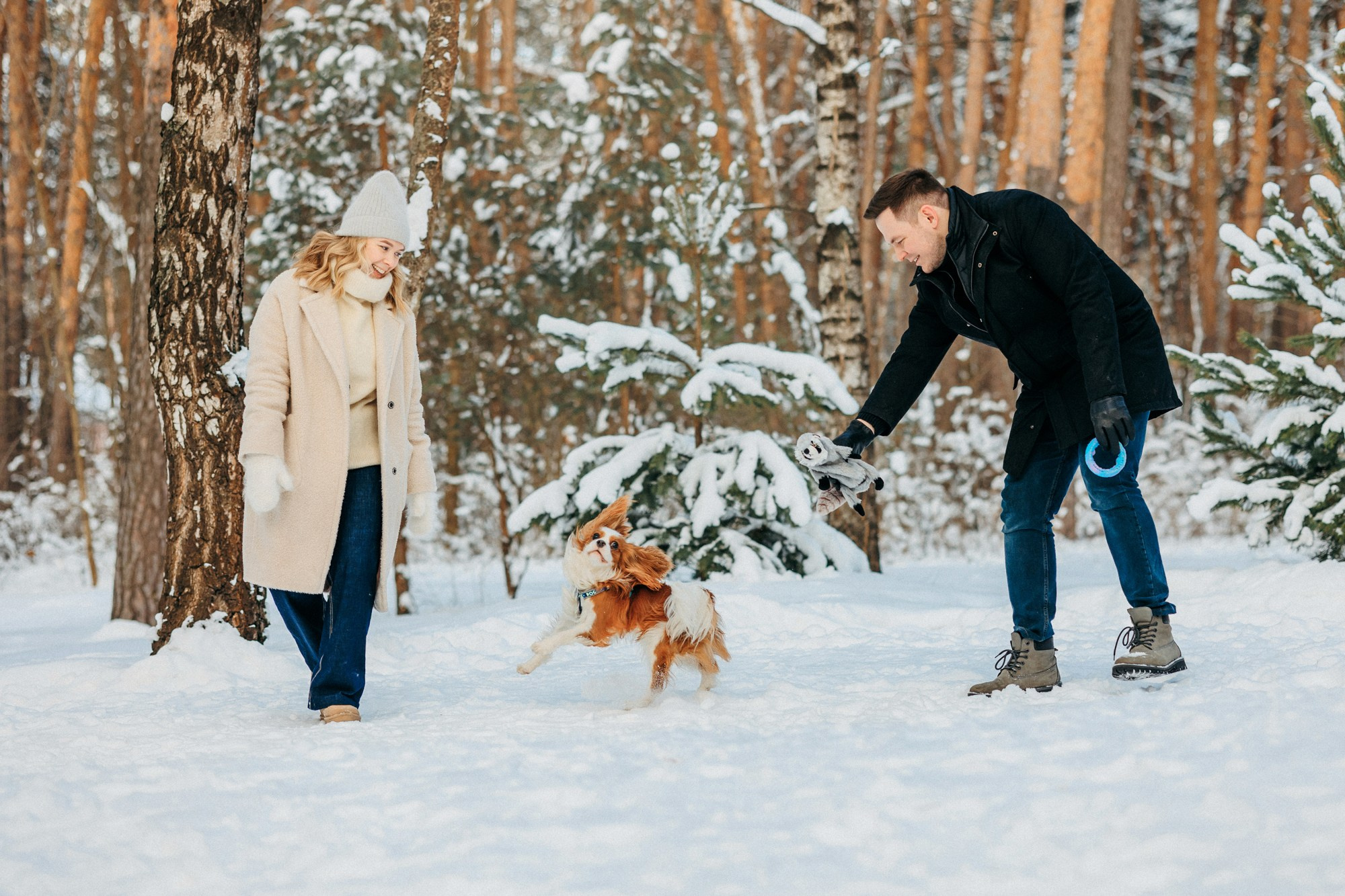 Юля, Илья и Майкл. Фотограф-анималист Елена Радченко, Москва