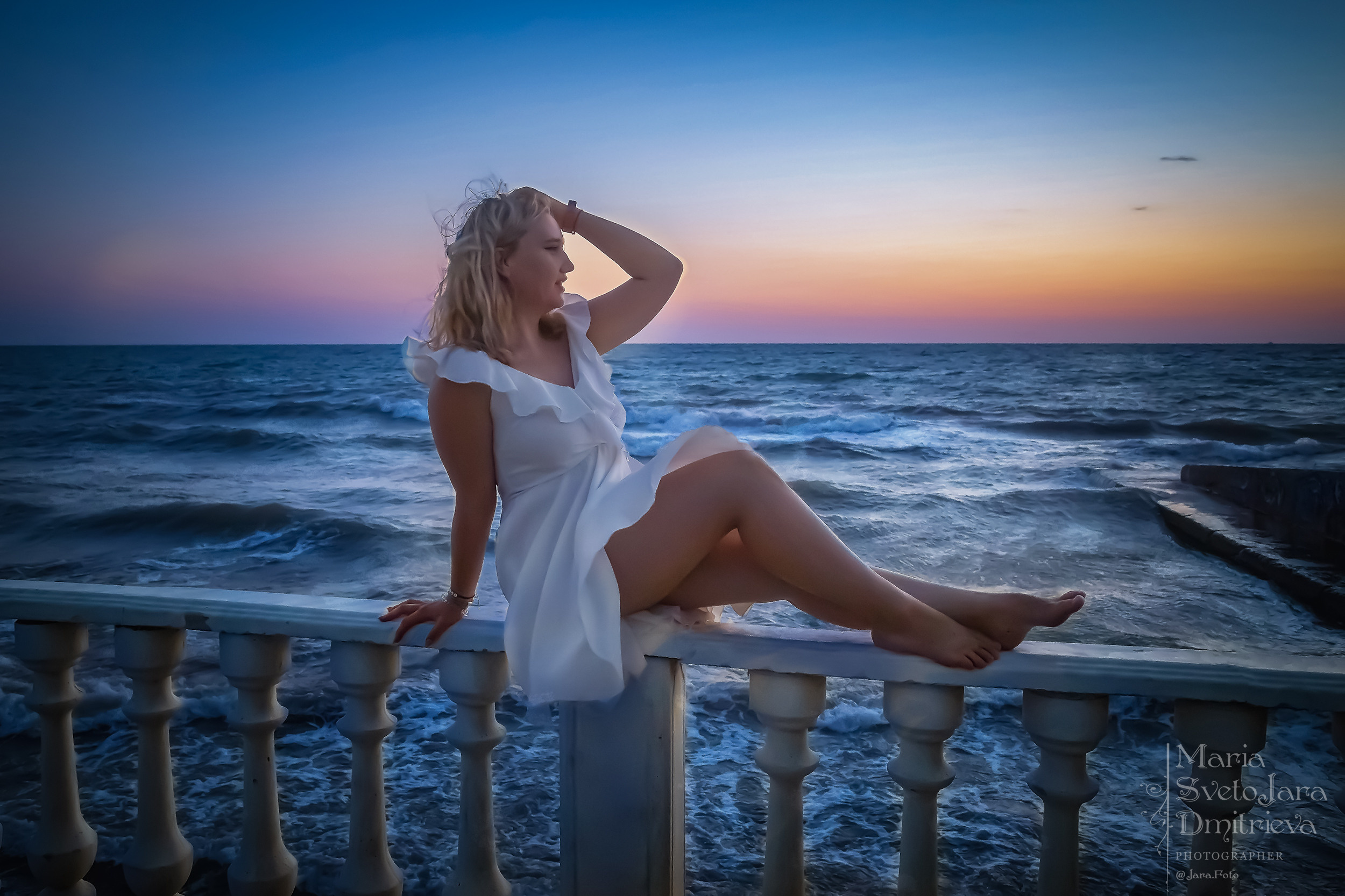 Марина. Закат ❖ фотосессия на море. Фотограф в Симферополе и Крыму — Мария СветоЯра Дмитриева | Индивидуальные и семейные съёмки