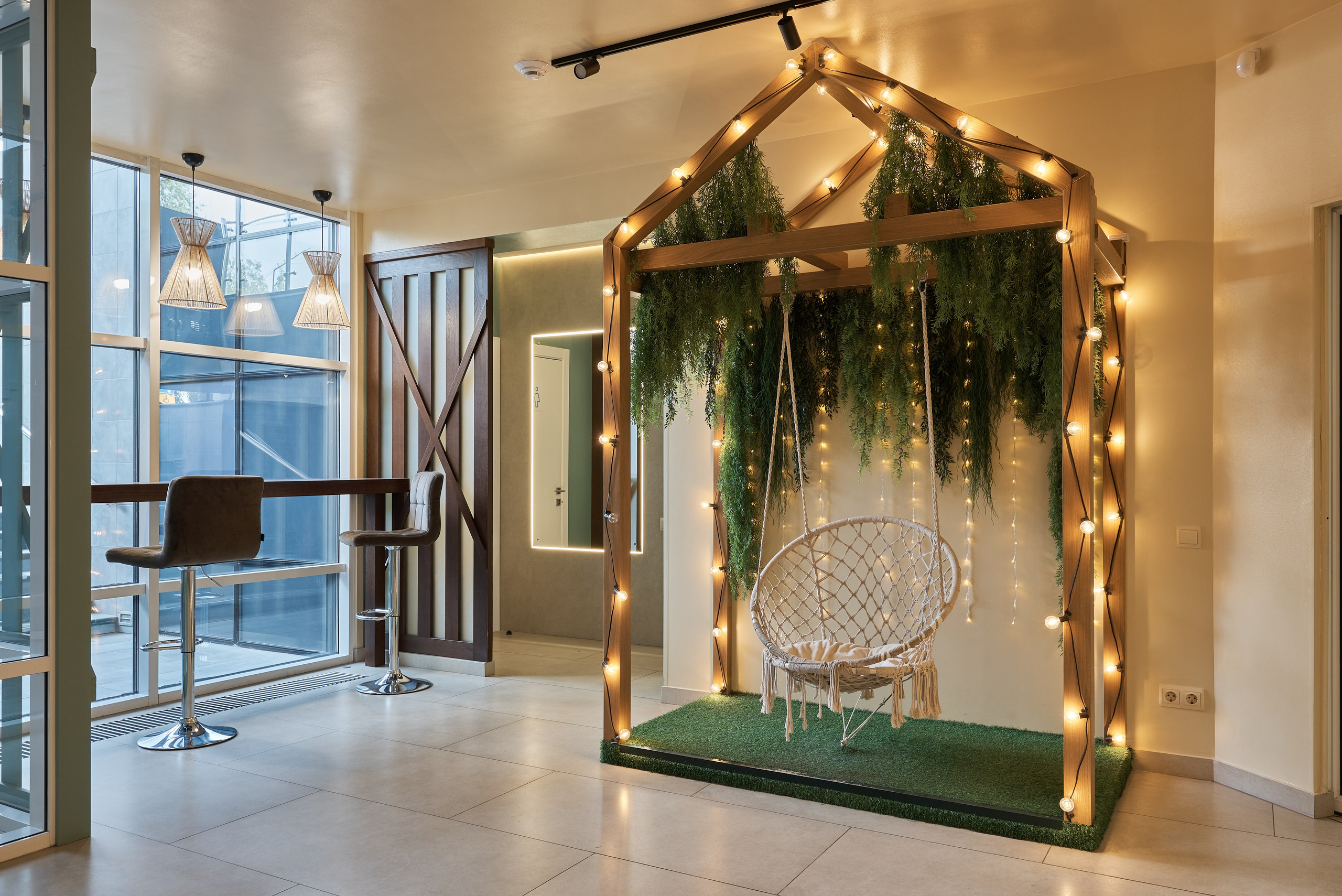 Пиццерия, Костанай (Казахстан). Абросимов Лев интерьерный и архитектурный фотограф