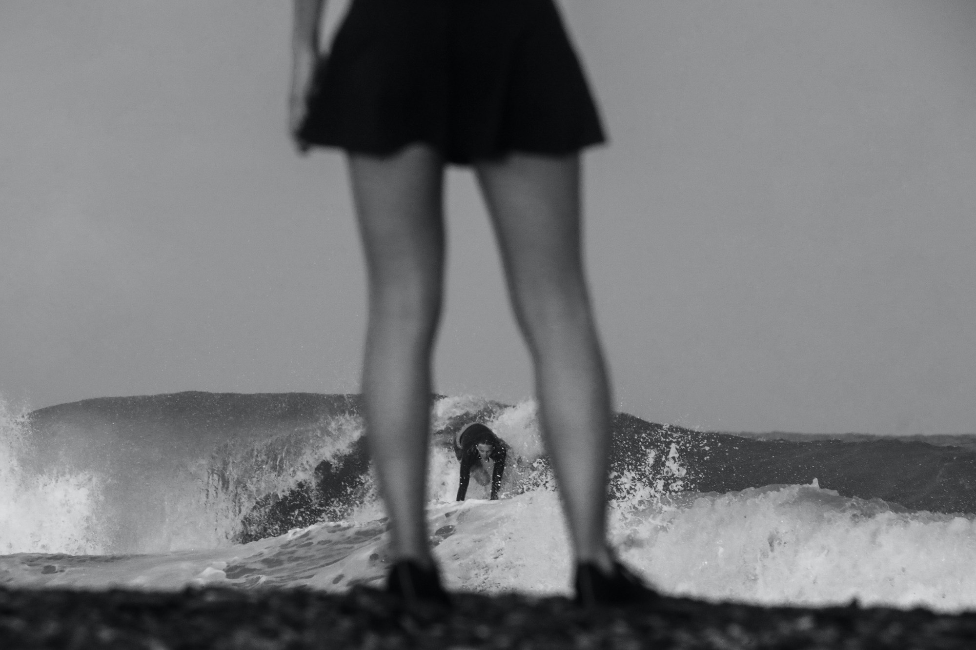 Море и серферы. Репортажный и постановочный Наталья Санникова