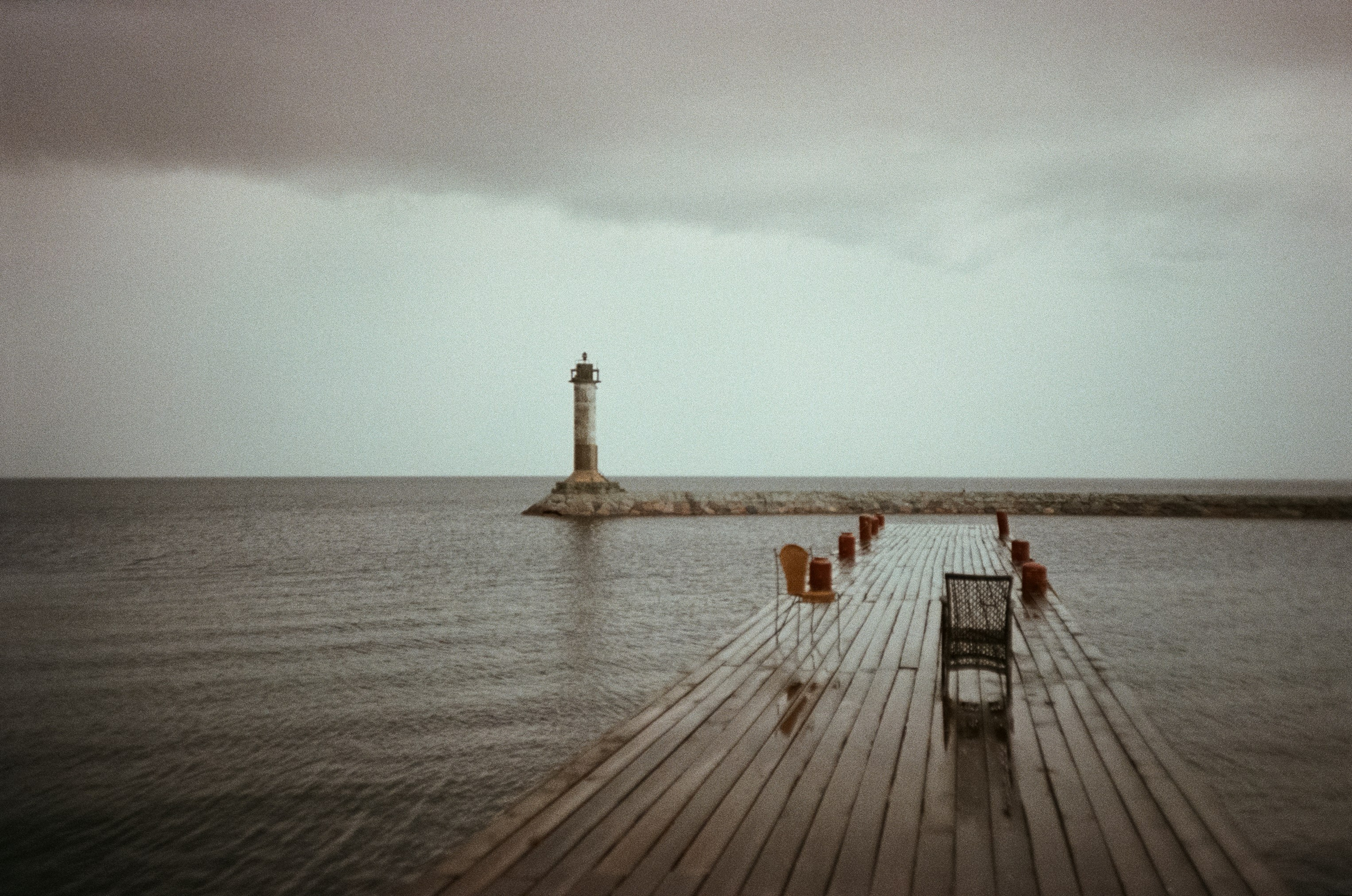 Приозерск, маяк Вуохенсало / Porst 35 / Konica Centuria 1600