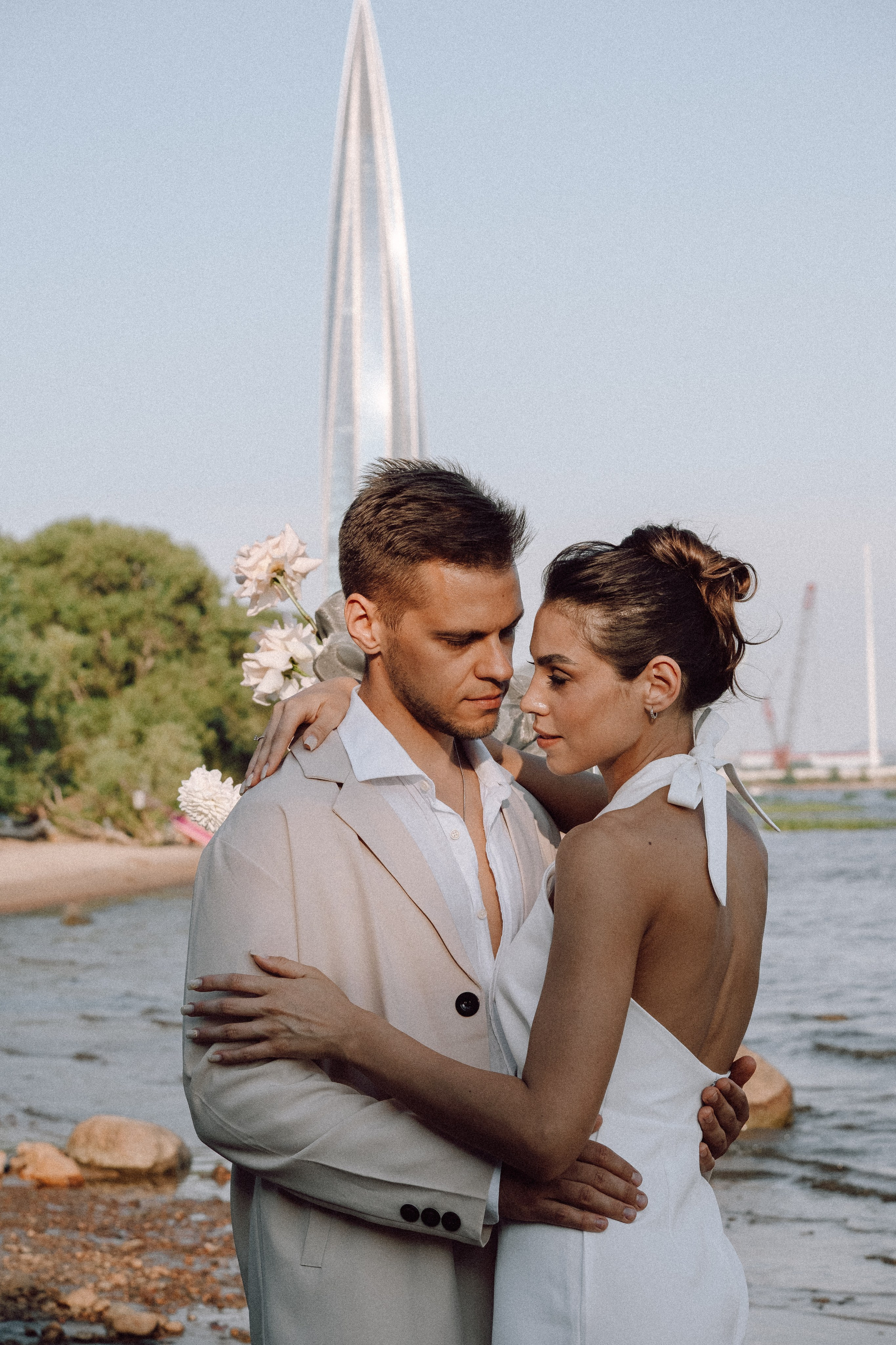 СВАДЕБНАЯ ФОТОСЕССИЯ ВЫЕЗДНОЙ ЦЕРЕМОНИИ (ФИНСКИЙ ЗАЛИВ). Профессиональный фотограф, Санкт-Петербург — Виктория Богомолова