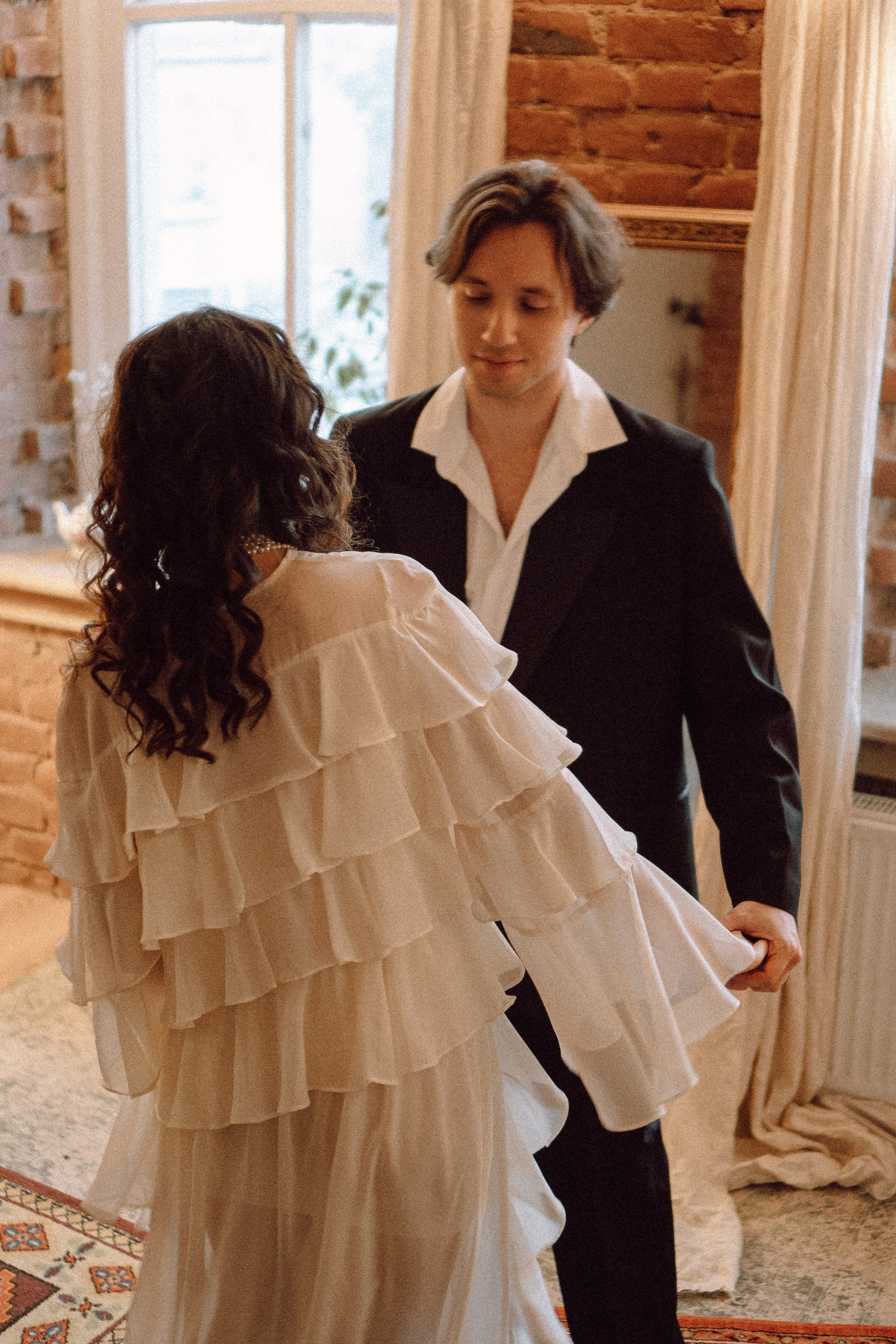 УТРО ЖЕНИХА И НЕВЕСТЫ В ФОТОСТУДИИ И ОСНОВНАЯ ФОТОСЕСИСИЯ ЗИМОЙ. Профессиональный фотограф, Санкт-Петербург — Виктория Богомолова