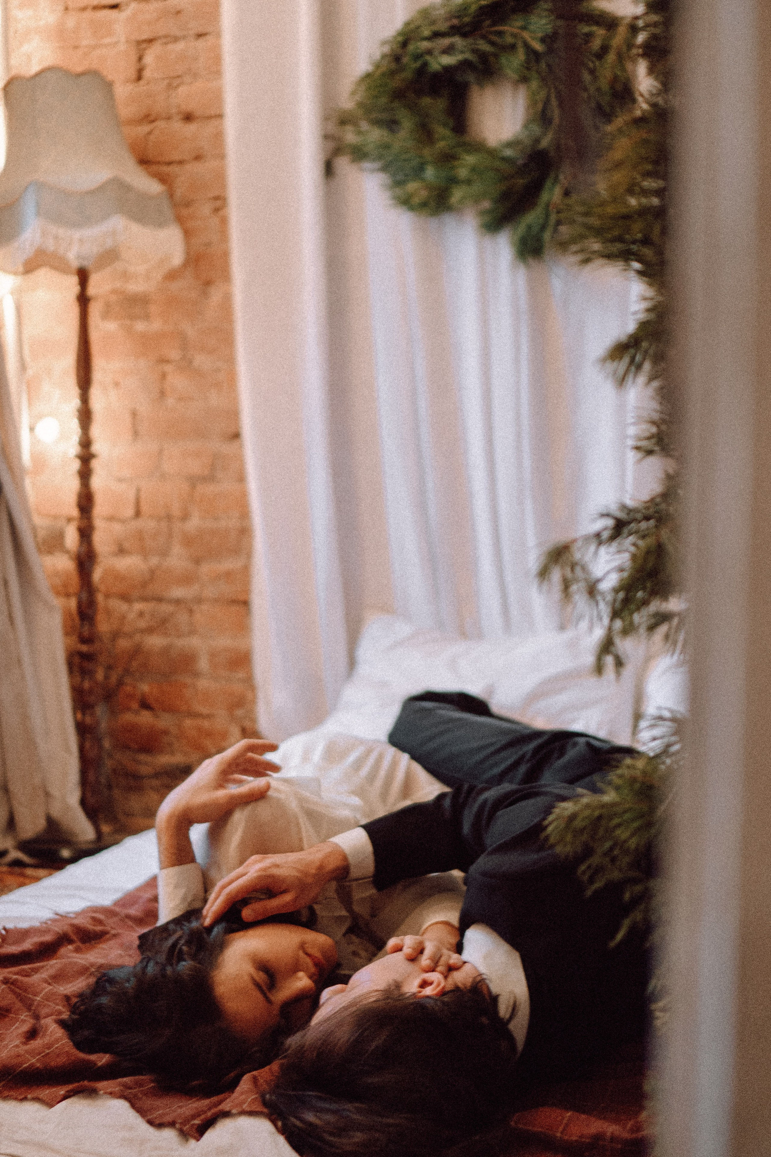 УТРО ЖЕНИХА И НЕВЕСТЫ В ФОТОСТУДИИ И ОСНОВНАЯ ФОТОСЕСИСИЯ ЗИМОЙ. Профессиональный фотограф, Санкт-Петербург — Виктория Богомолова