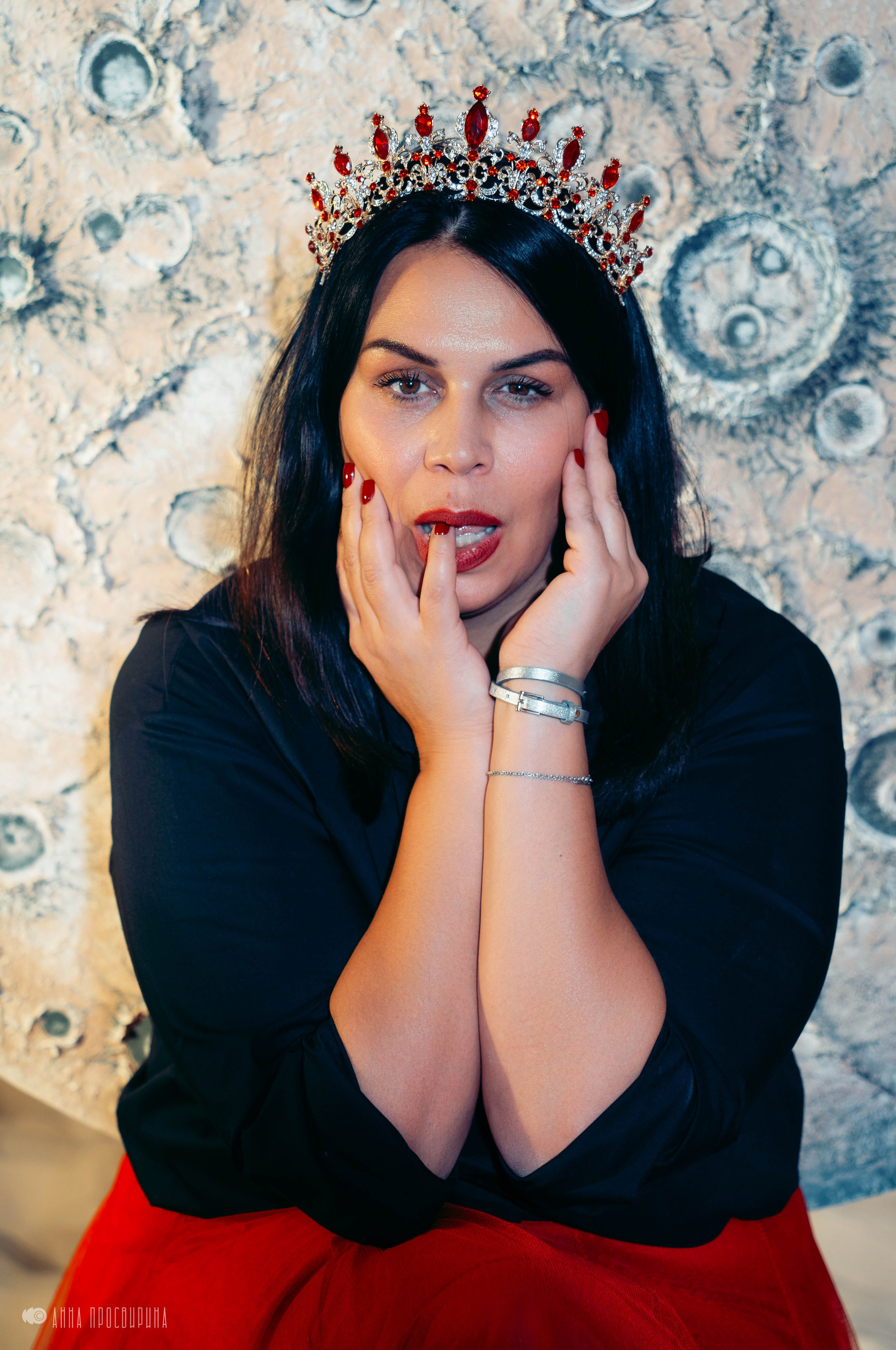 Новогодняя съемка с символом года для проекта Dolce Donna. Ваш фотограф в Санкт-Петербурге Анна Просвирина