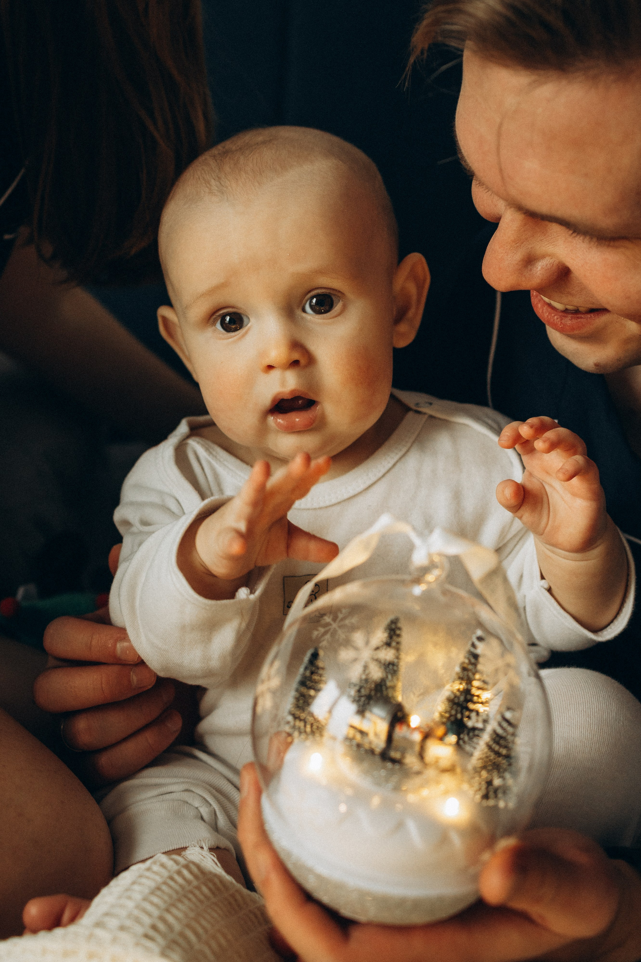 Первый Новый год Андрюши. Фотограф lifestylе в Москве Пшеничная Анастасия