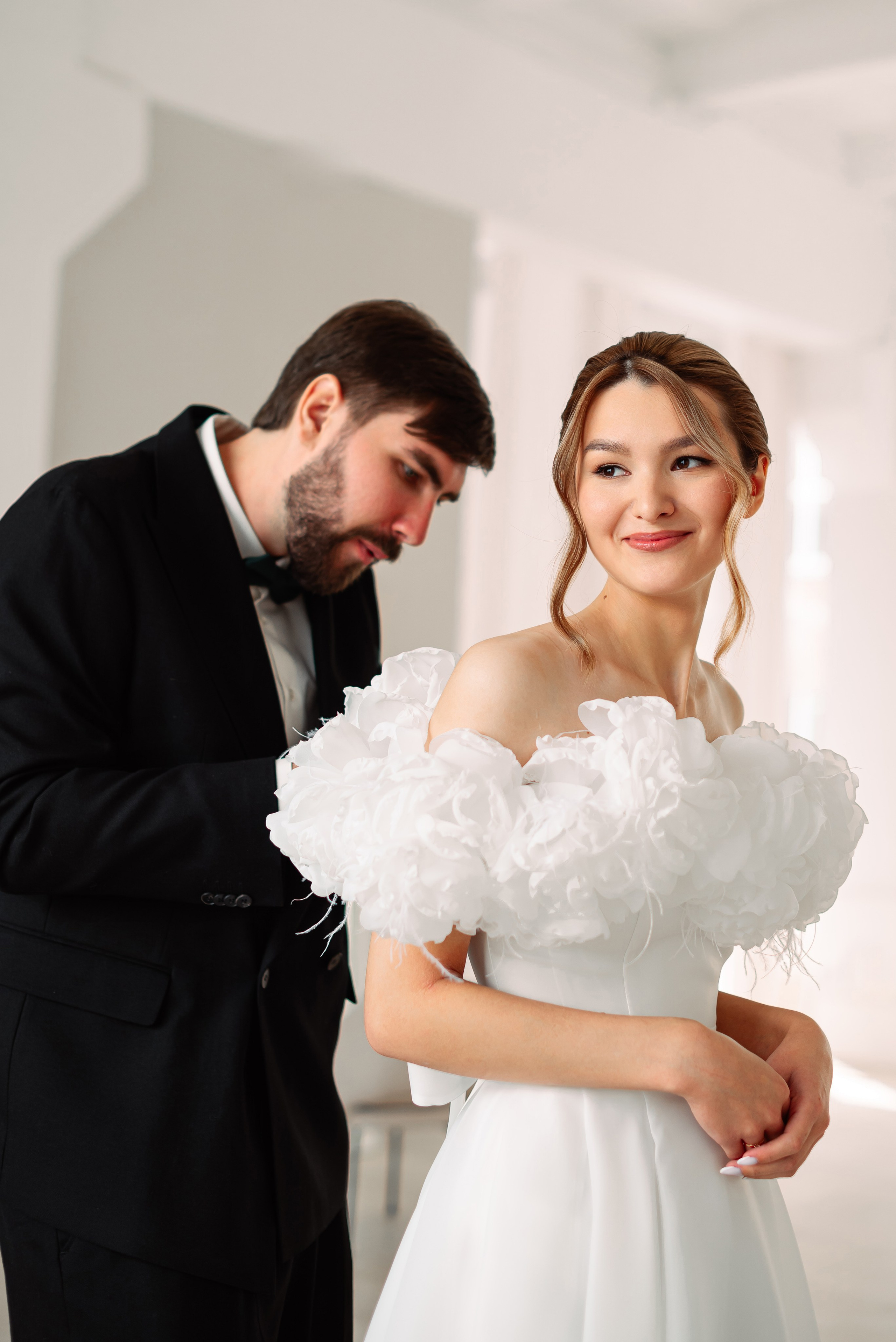 Свадебная фотосессия в ботаническом саду