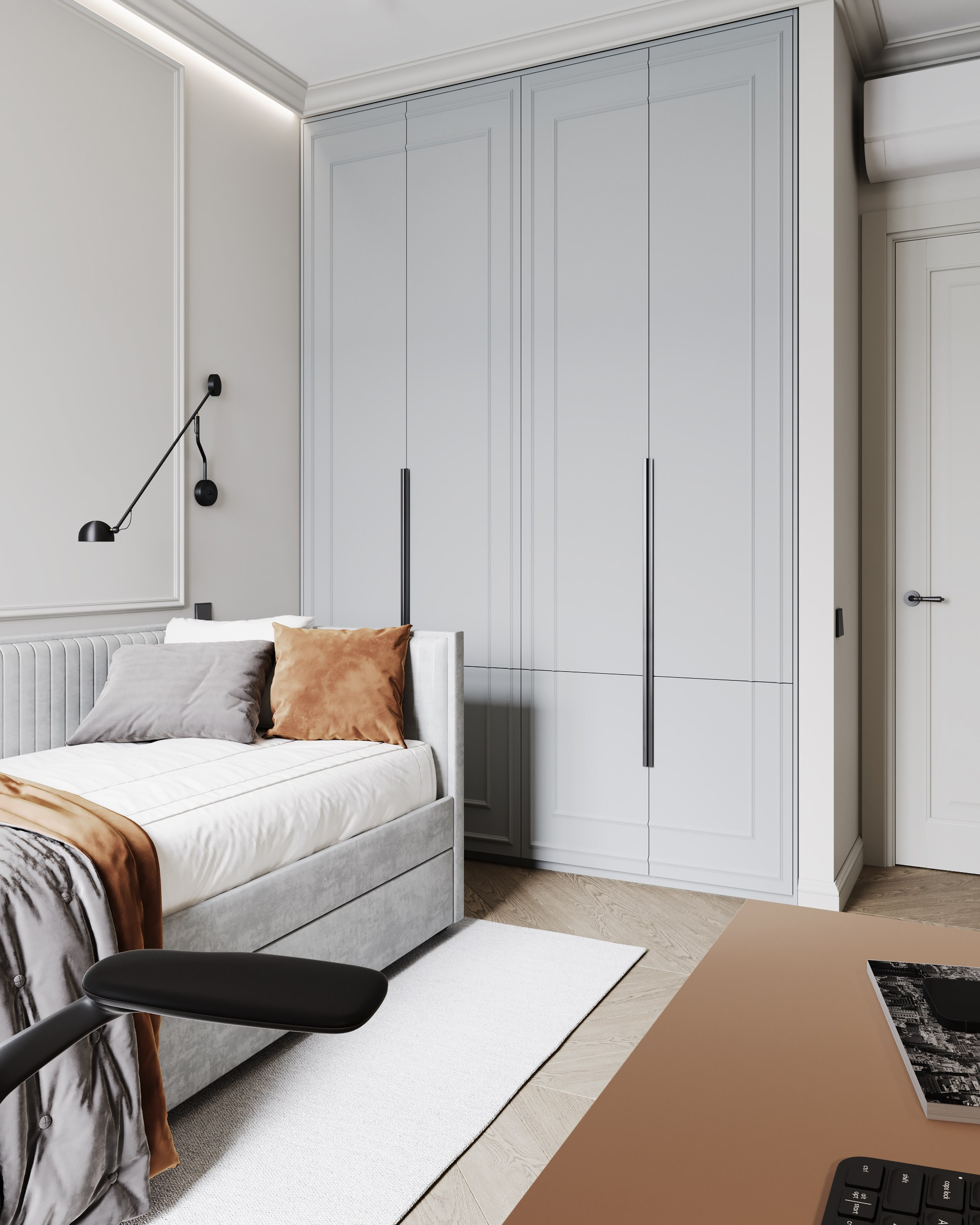 Color Classic. Дизайн интерьера | 3D визуализация | Миланская Марина