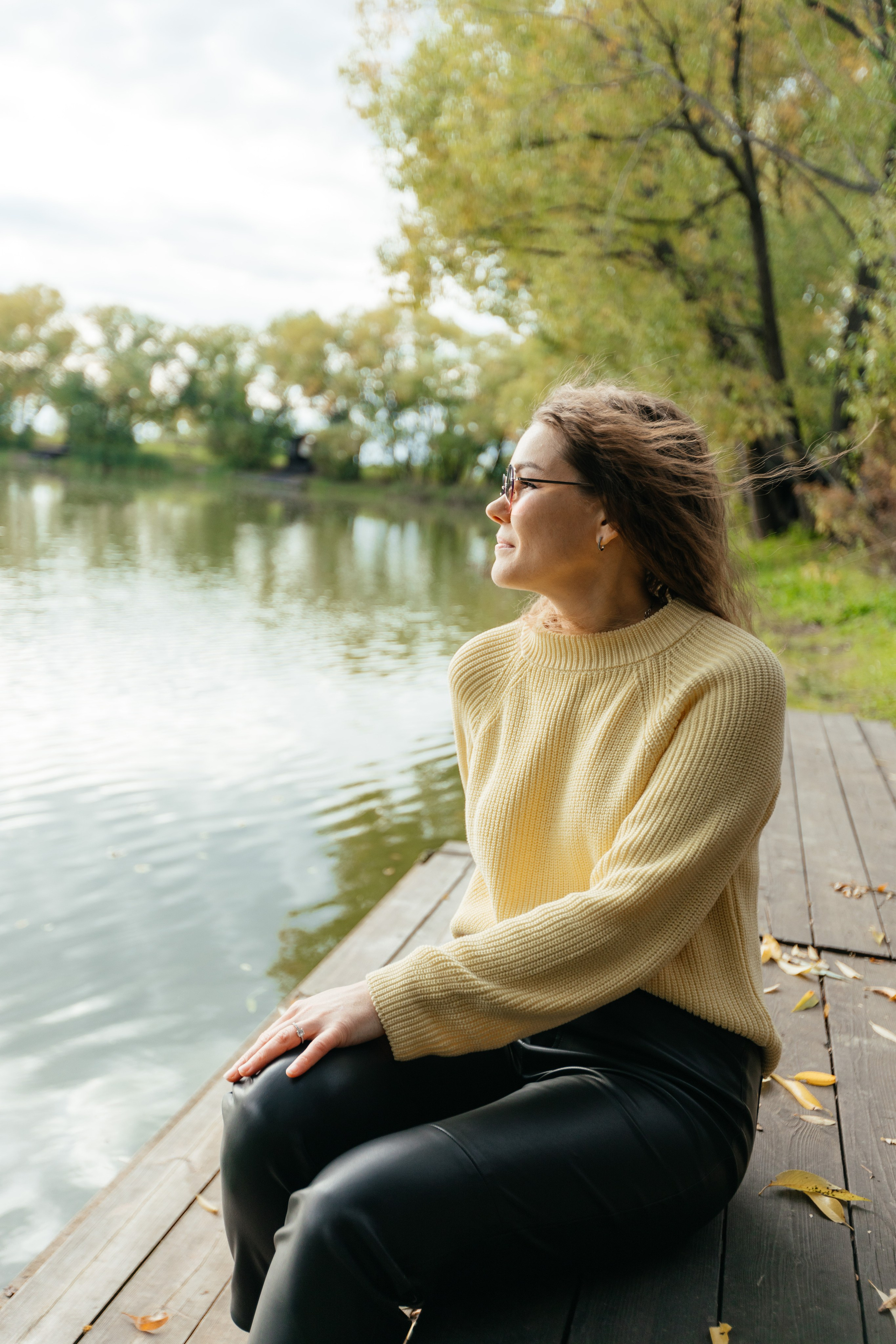 Осеняя на озере. Фотограф в Барнауле Ирина Чикалова