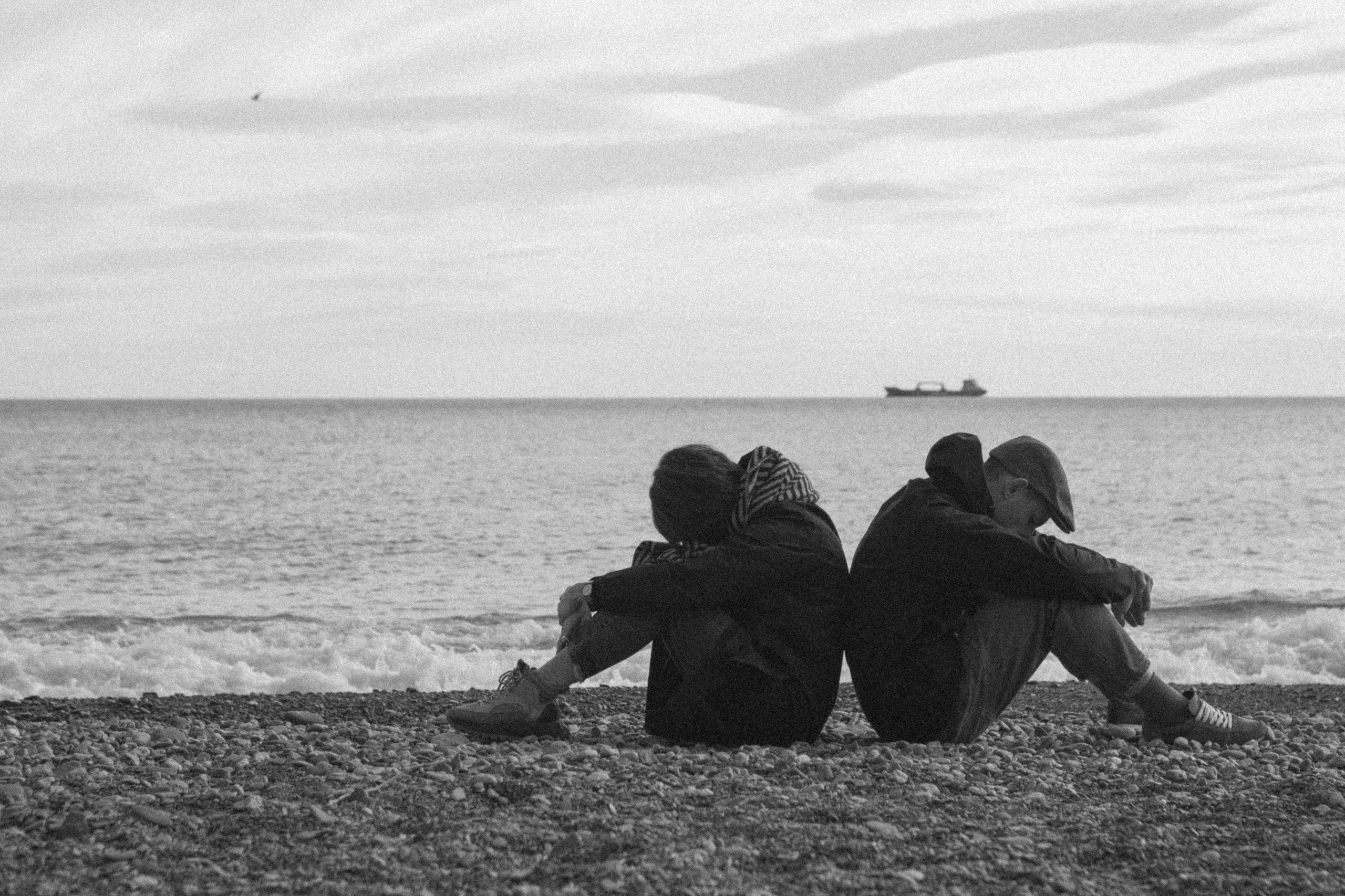 Lovers on the beach-1