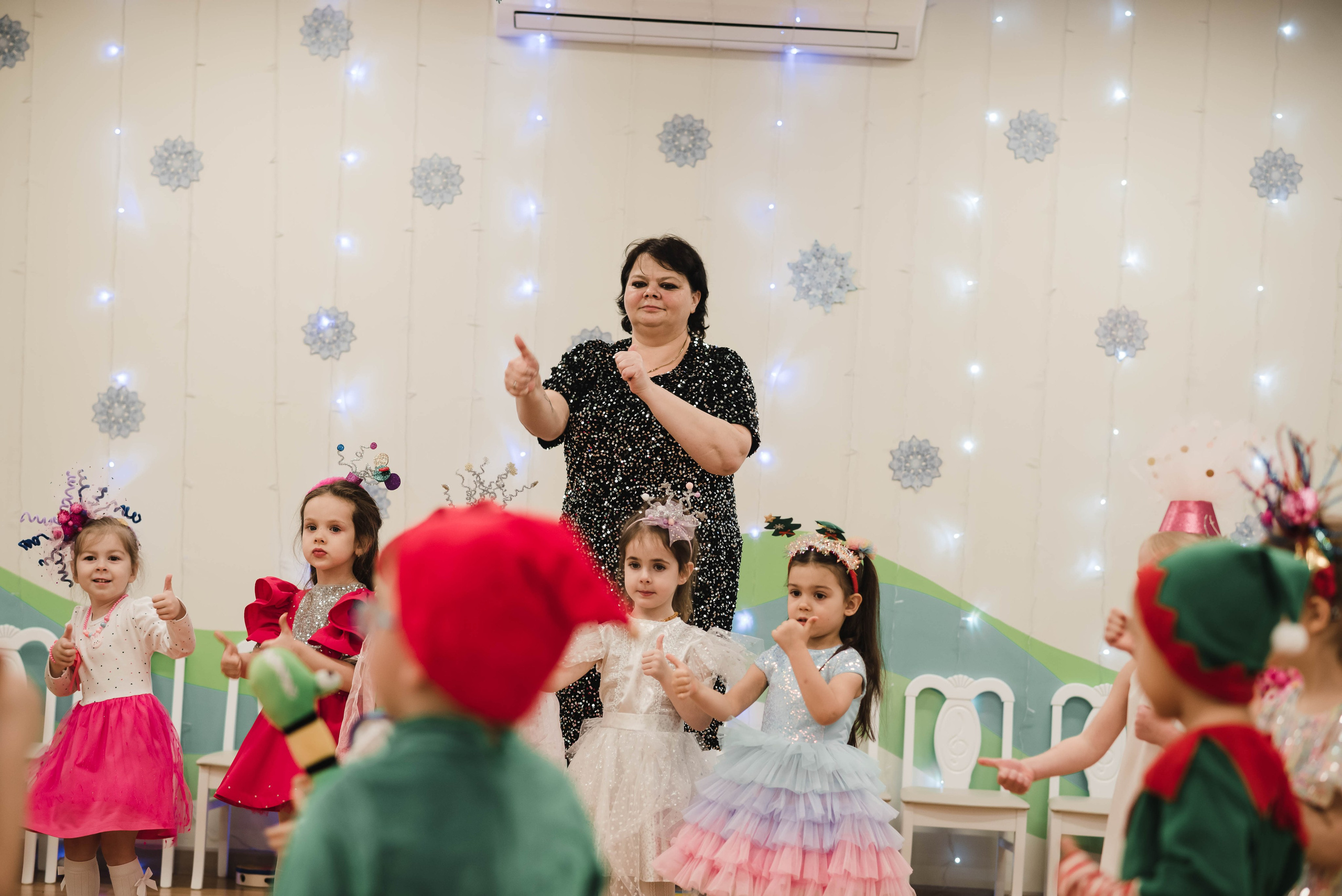 Детский садик Новый год. Фотограф в Москве новорожденные свадьбы семьи Дарья Ларионова