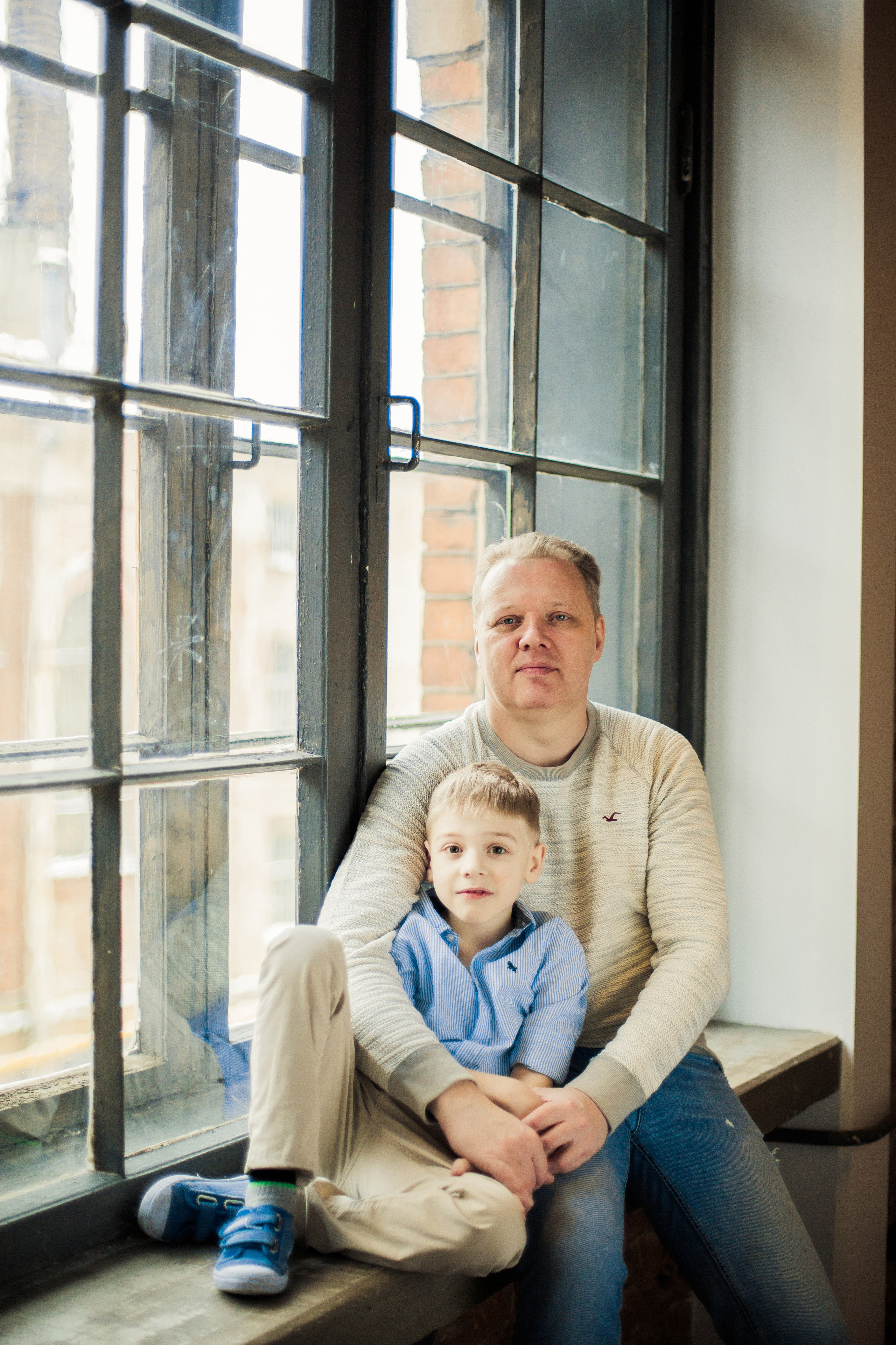 Студийная фотосессия мамы с мужем и сыном. Детский, свадебный и семейный фотограф Юлия Курбатова, Санкт-Петербург