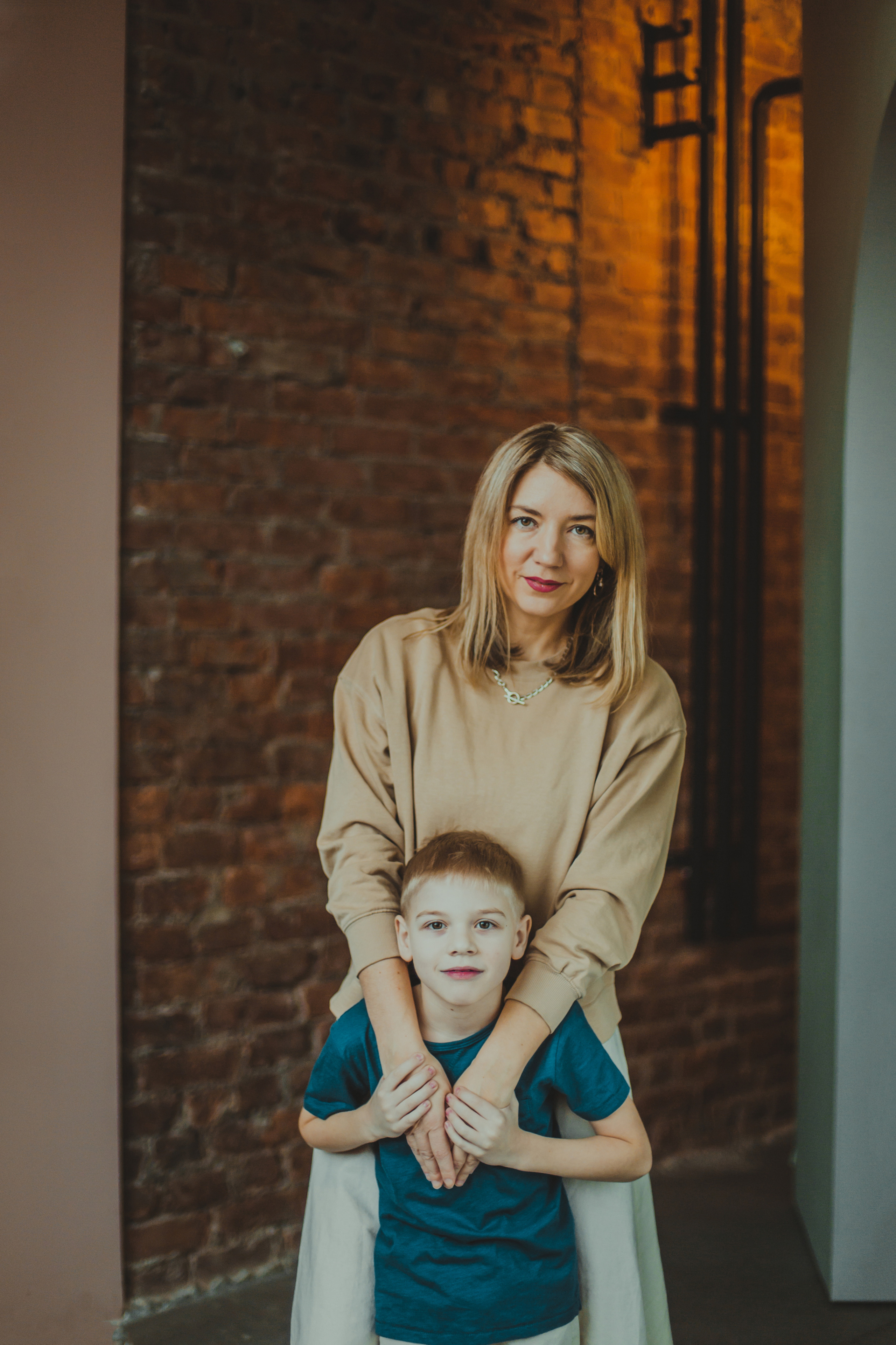 Студийная фотосессия мамы с мужем и сыном. Детский, свадебный и семейный фотограф Юлия Курбатова, Санкт-Петербург