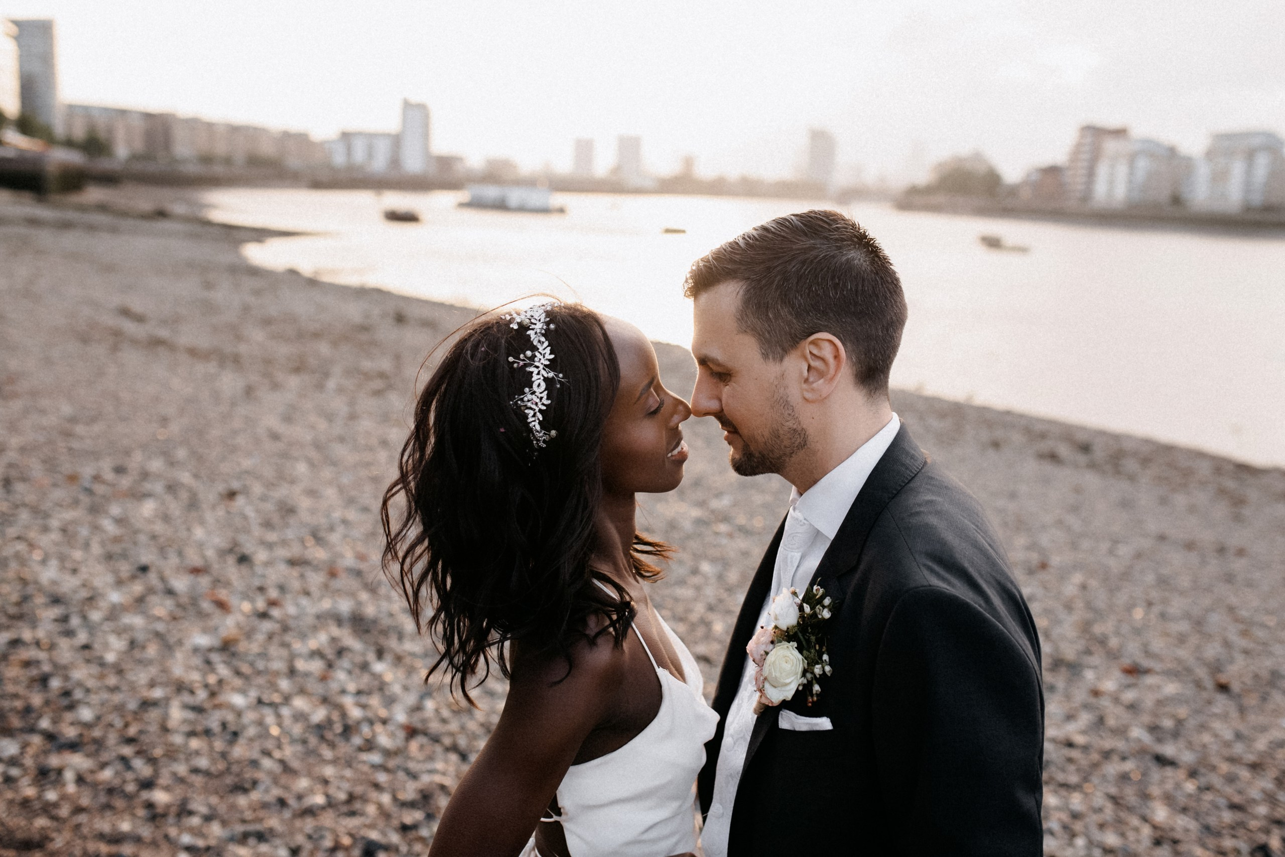 Denise & Tobias at The Old Brewery, Greenwich. Moments Catchers — Wedding Photography & Video Duo in London