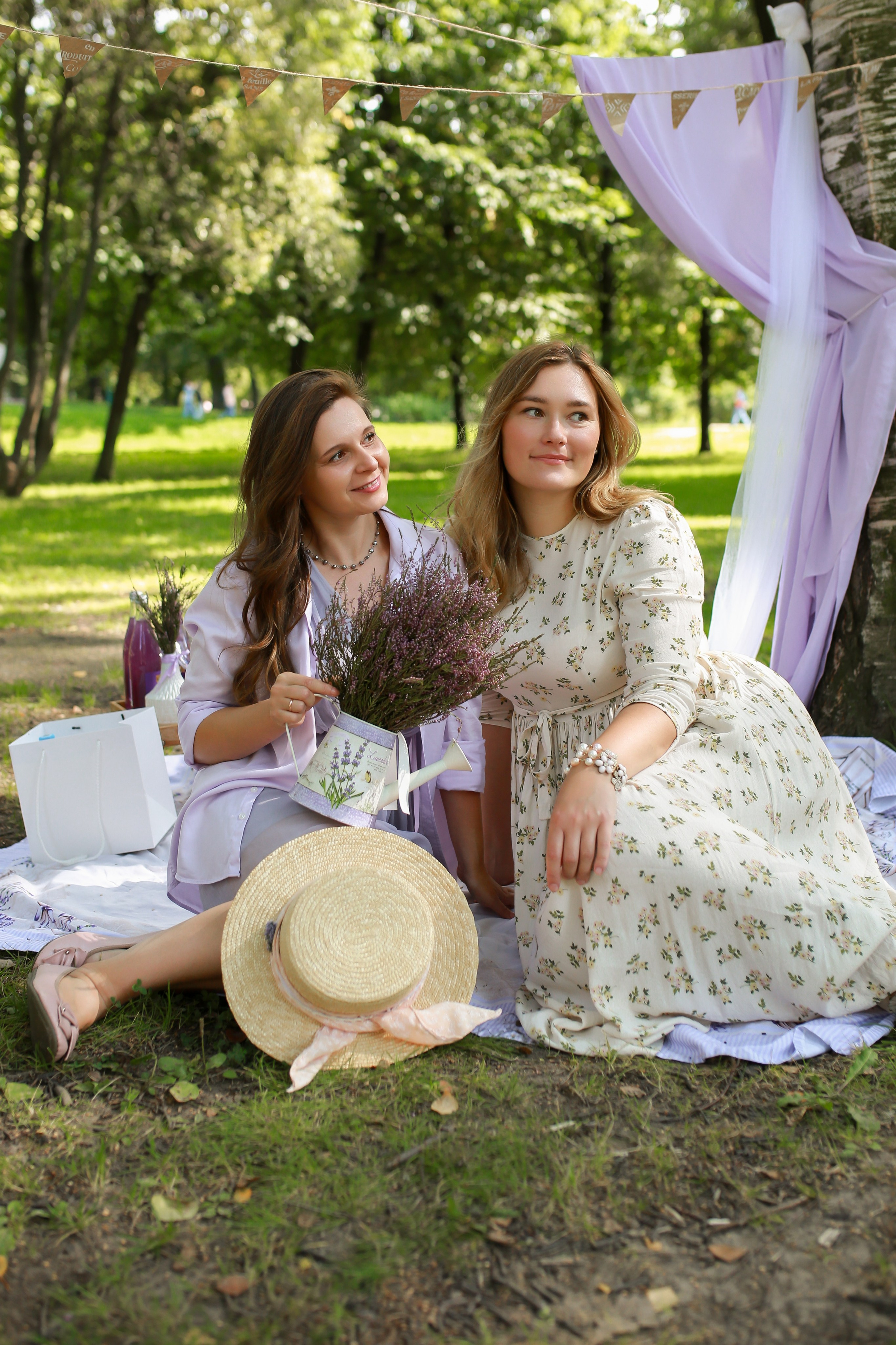 Пикник в Таврическом саду. Репортажный и портретный фотограф Полина Ершова