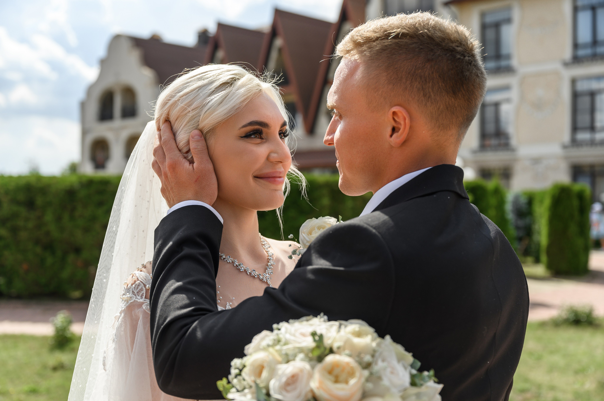 Свадебная фотосессия гостиничный комплекс Бережки Холл. Свадебный фотограф Москва Юрий Кульман