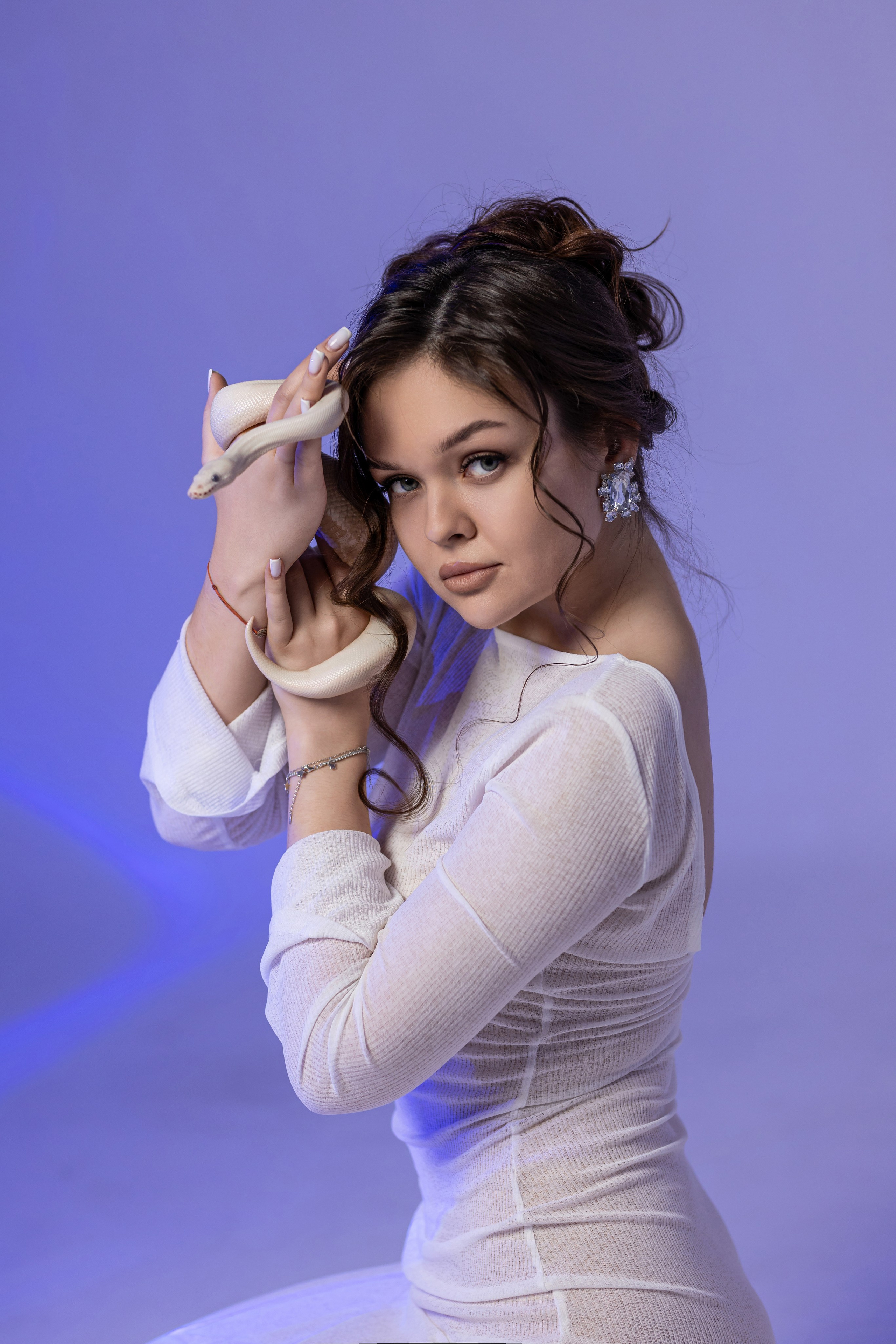 Фотопроект со змеёй 2025 г. Фотограф в городе Салават