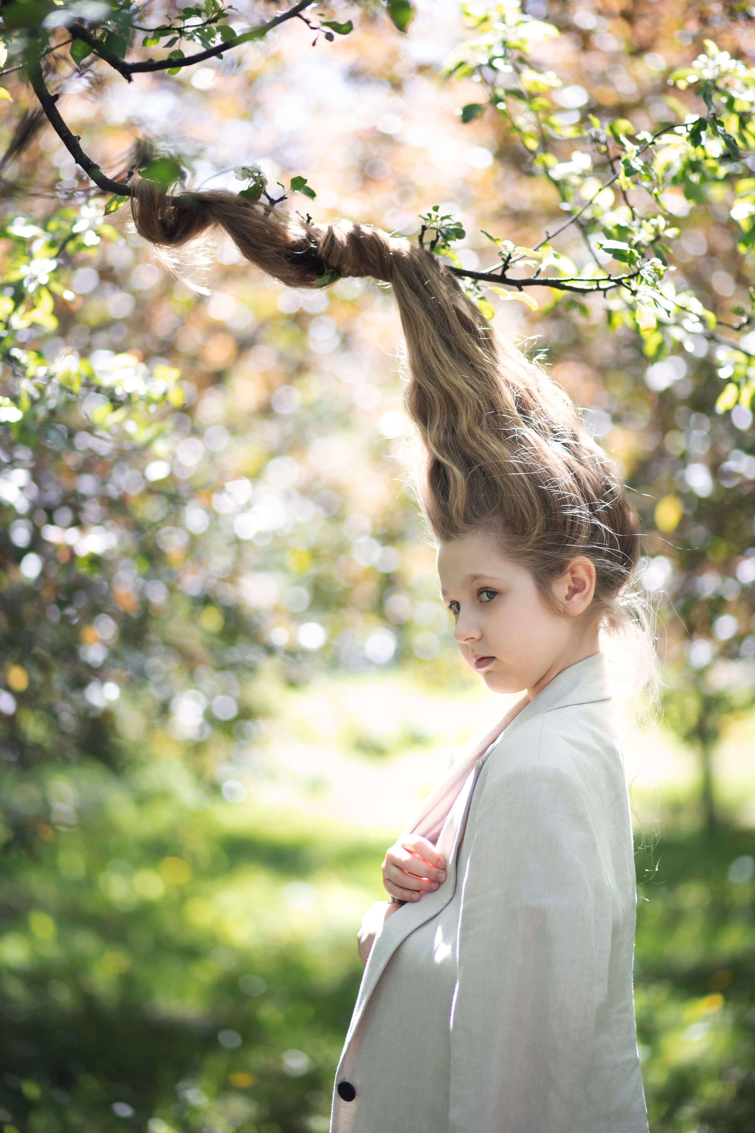 Рапунцель расстается с волосами. Арт-фотограф в Москве Елена Иванова