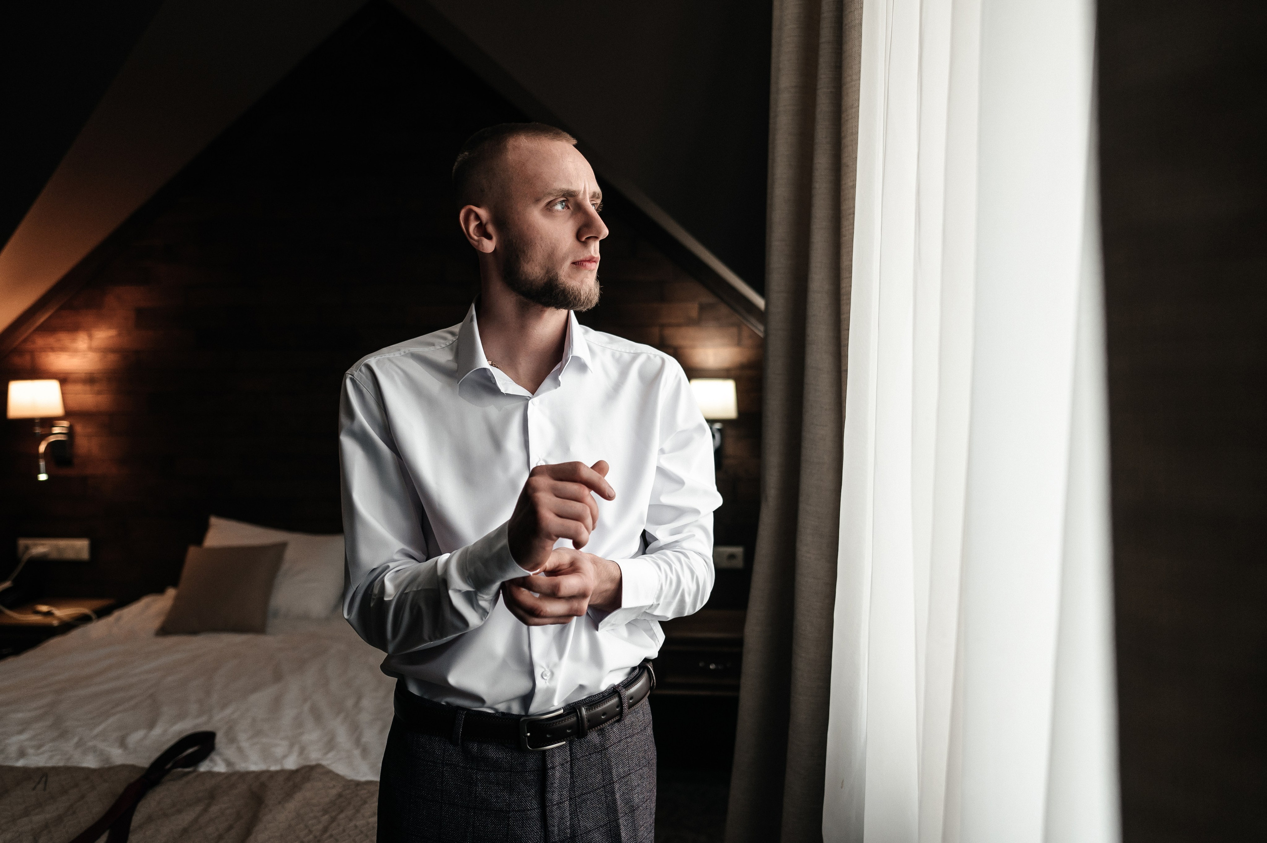 Максим и Наталья. Сборы, прогулка. Фотограф Екатерина Бочарникова