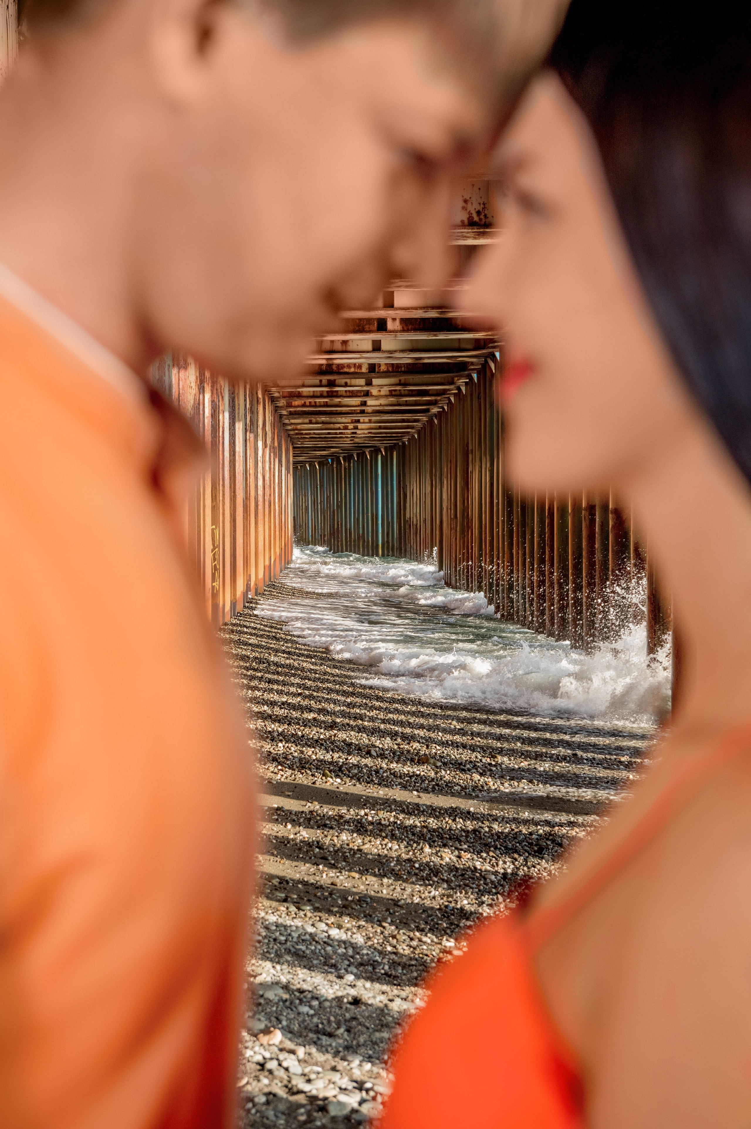 Love Story Андрея и Даши на пляже Сочифорния в начале Сириуса