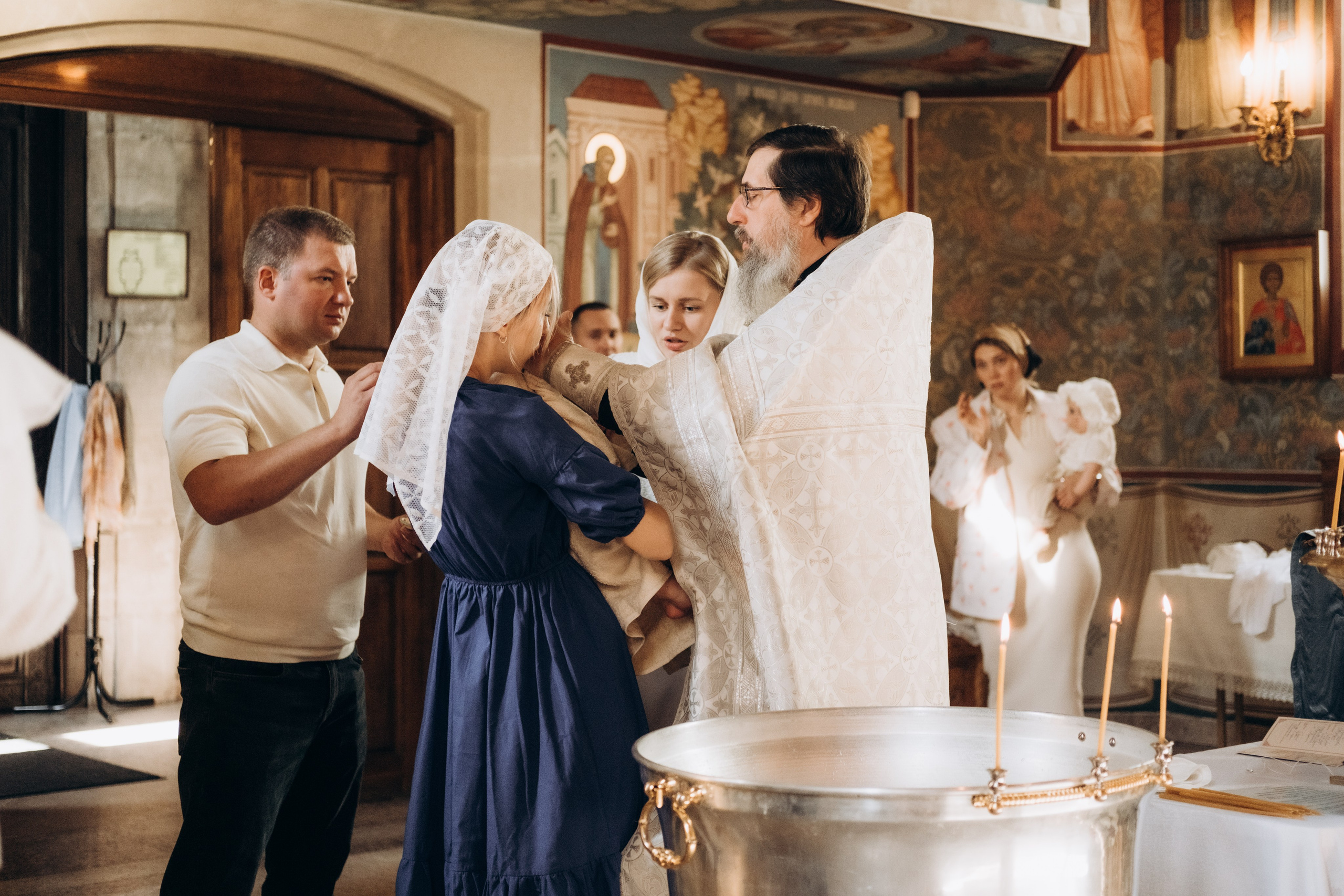 Крещение в Храме Введения во Храм ПресвятойБогородицы. Главная