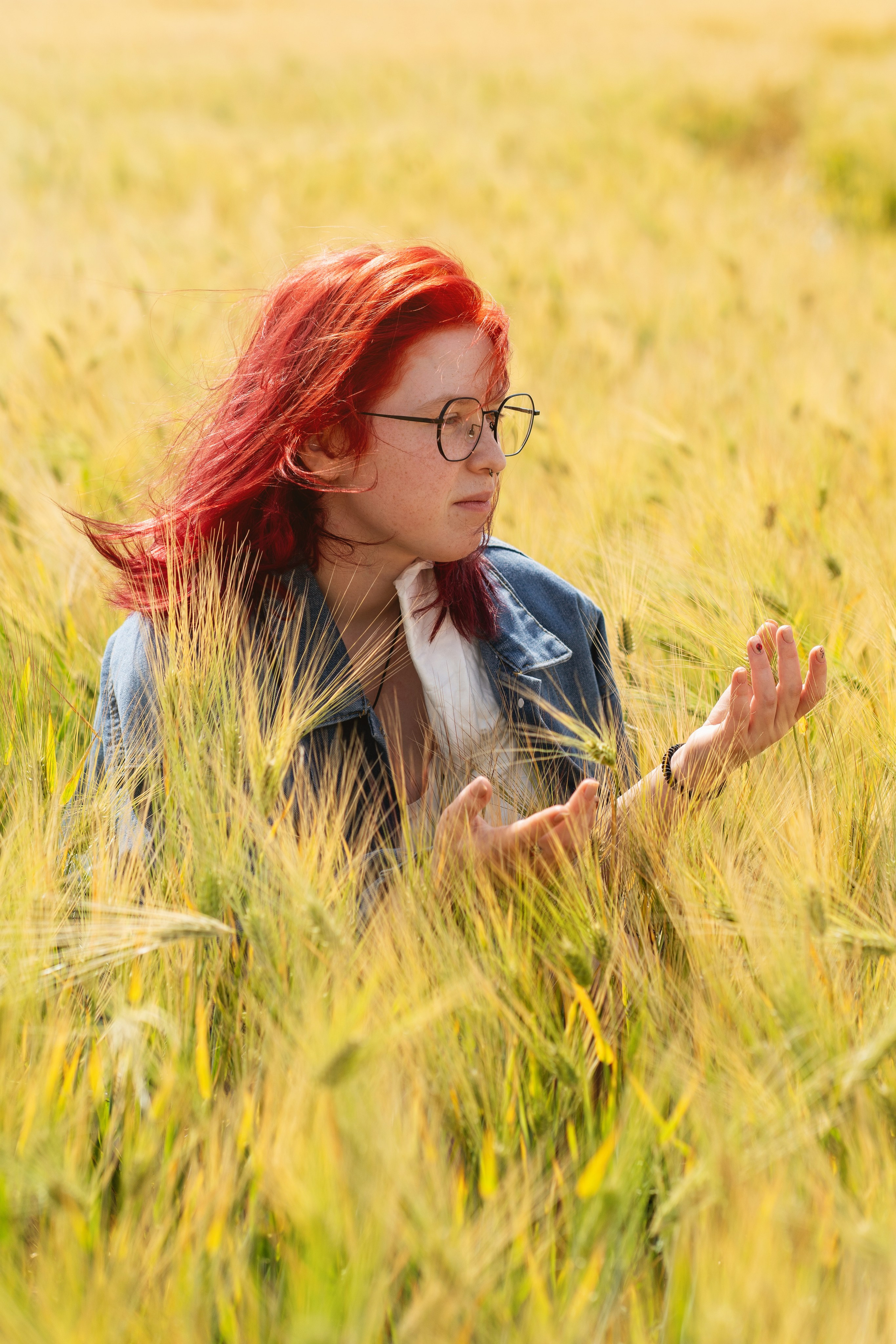 Здравствуй, поле!. Фотограф в РФ и ЛНР Юлия Федосеева