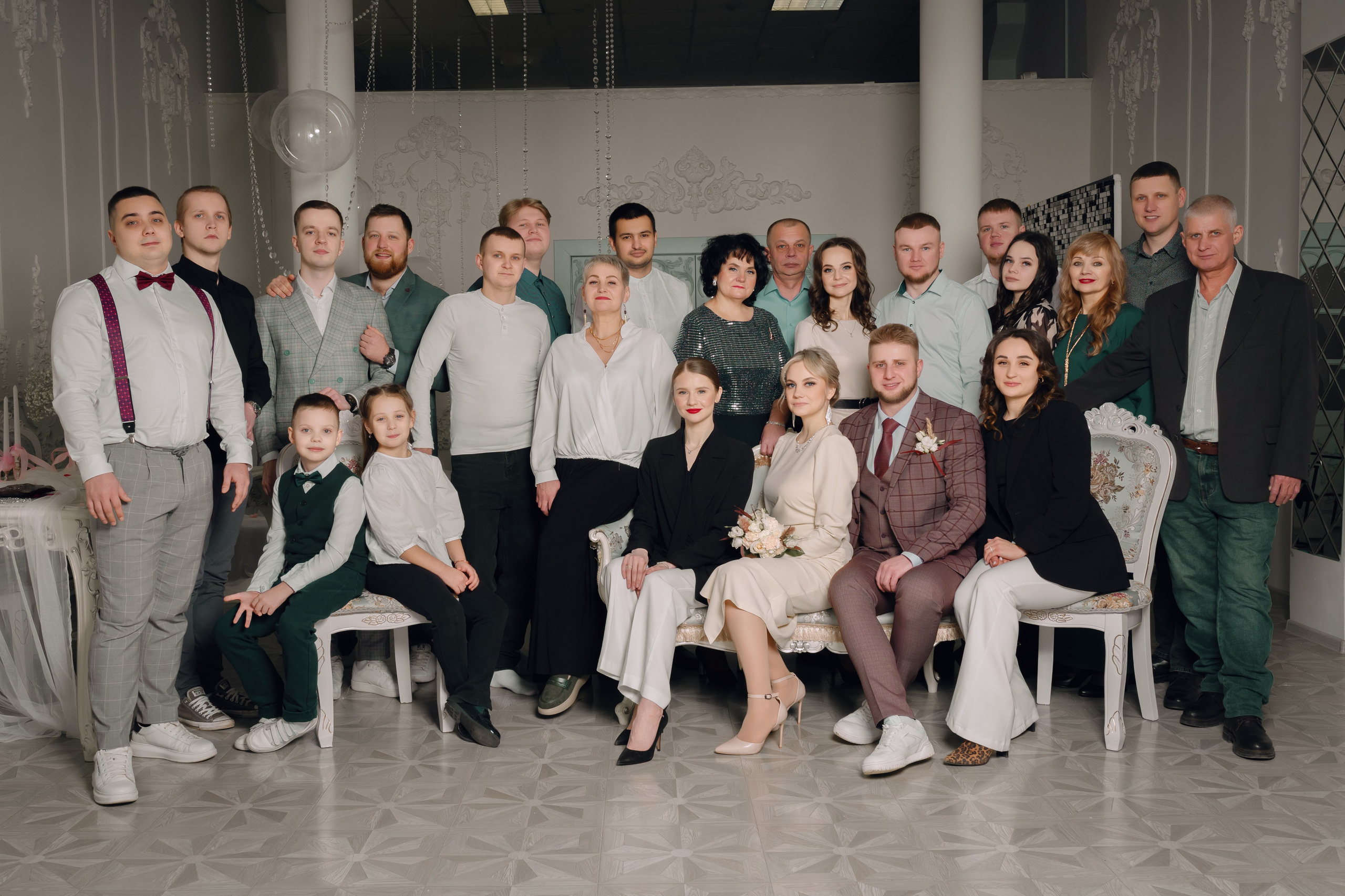 Свадебная фотосессия в студии. Фотограф Ким Наталья в Красноярске