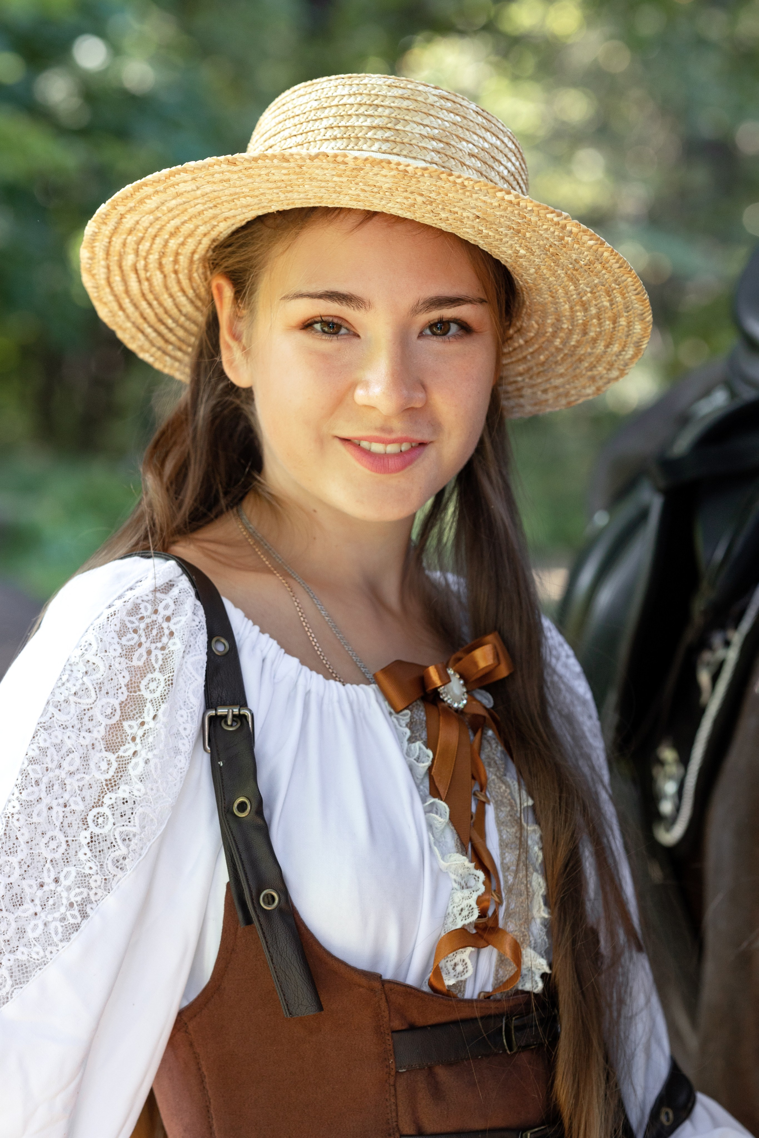 Фотопрогулка с лошадью в парке Быково