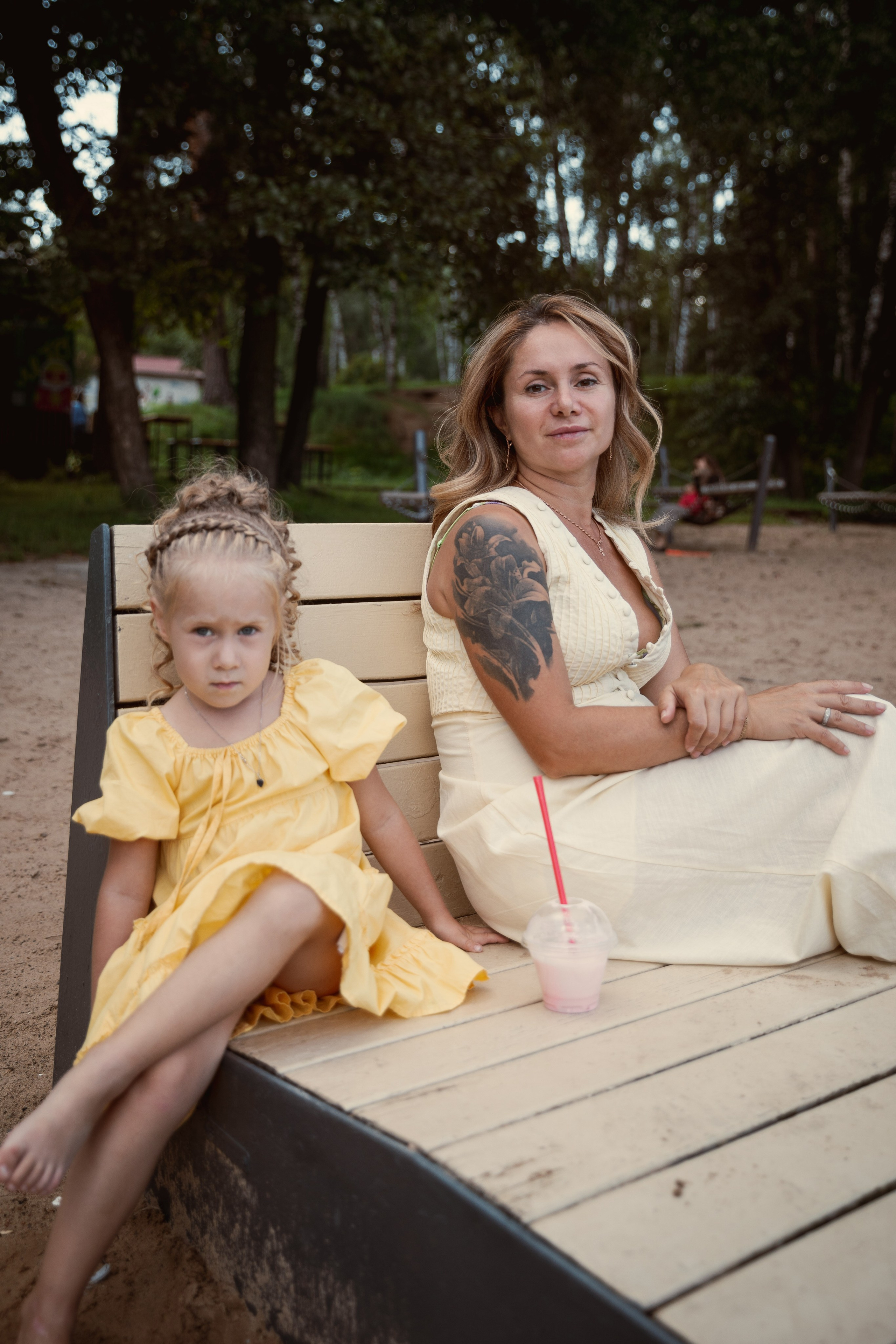 Мама и дочка на прогулке. Индивидуальный и семейный фотограф Ирина Москвичёва