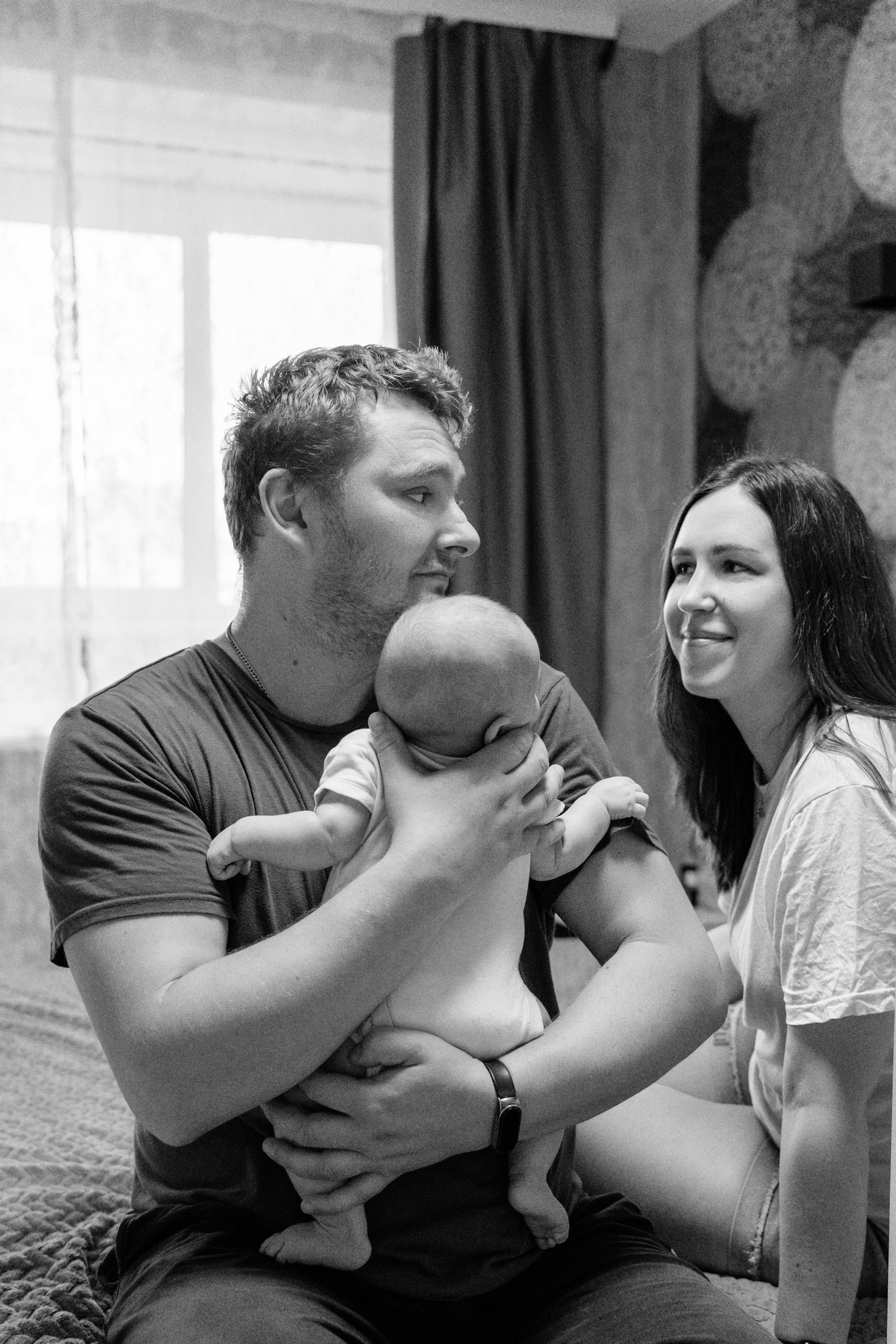 Оля и Ромка (домашняя фотосессия). Ваш семейный фотограф в Минске — Вика Трегубова