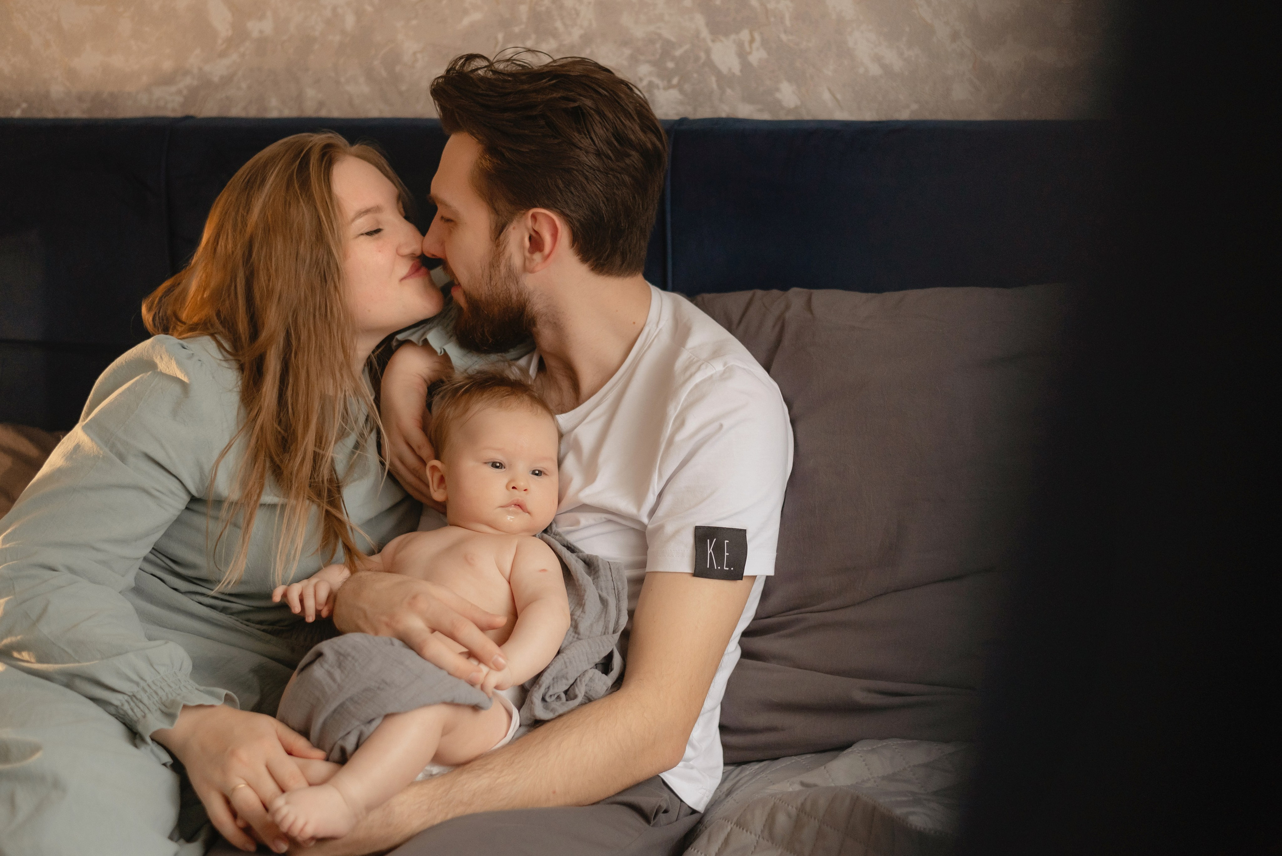 Домашняя семейная фотосессия в Нижнем Новгороде. Семейный и портретный фотограф Нижний Новгород